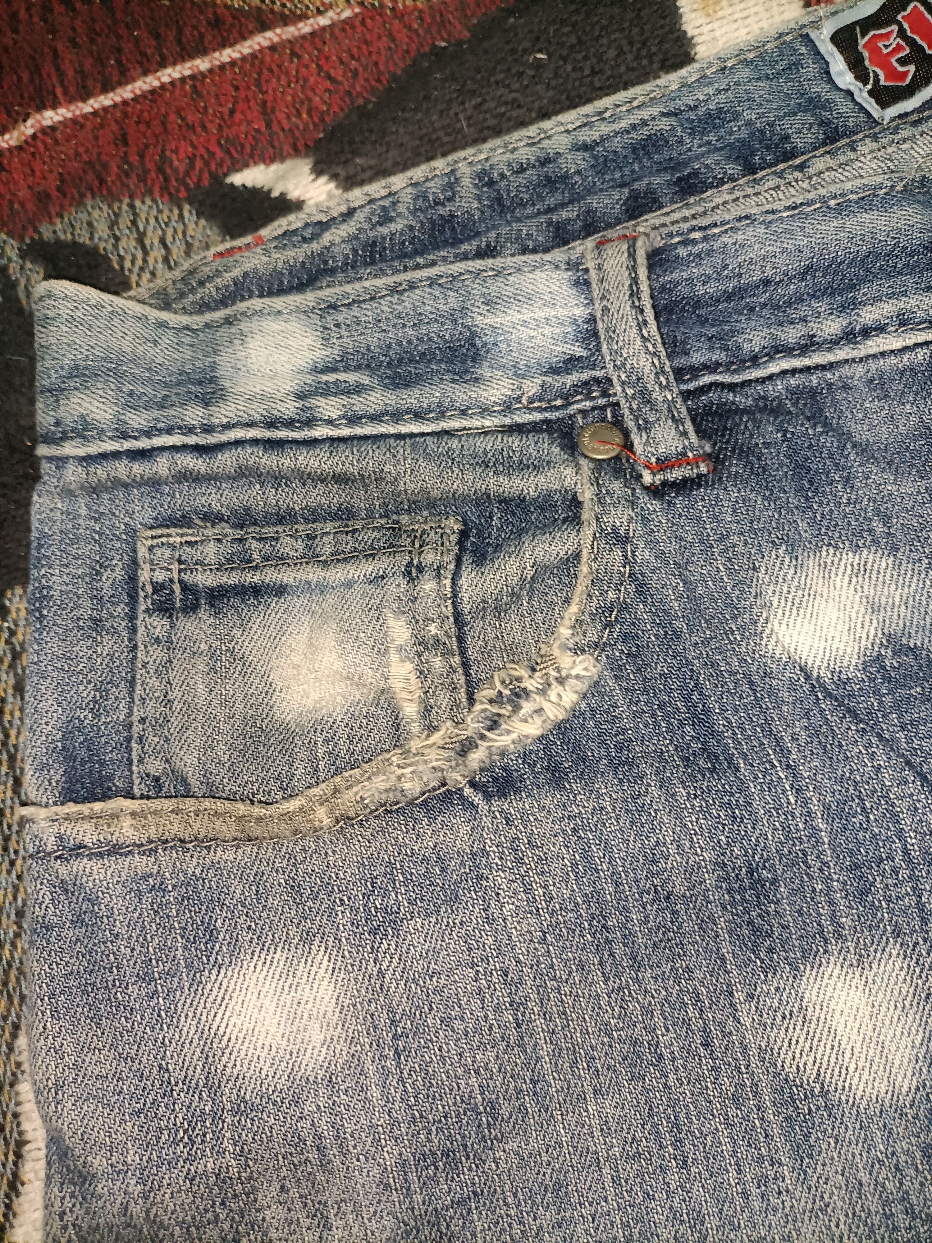 Vintage Y2K🌐 Flip skateboard jorts denim jeans Size US 32 / EU 48 - 6 Thumbnail