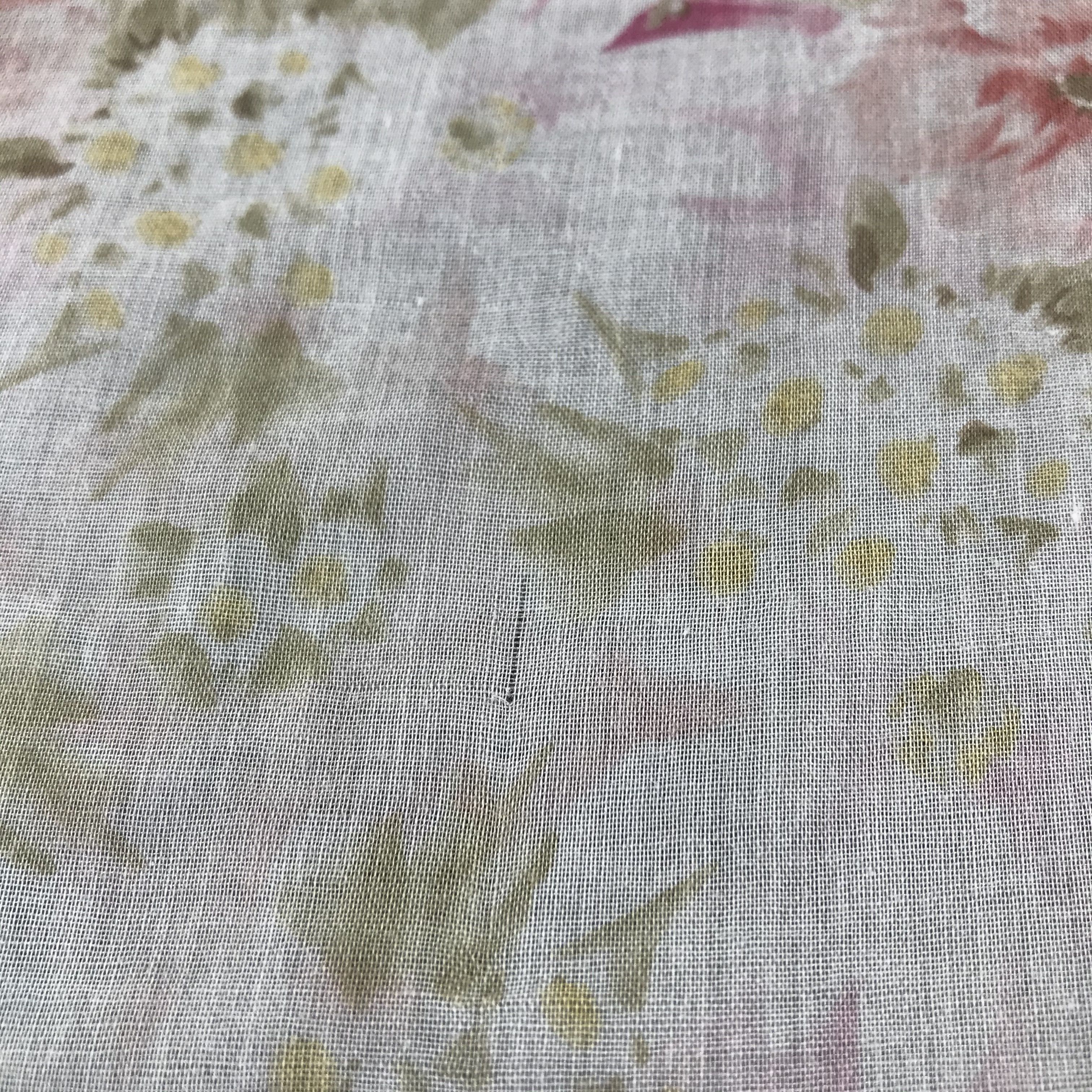 Nina Ricci Nina Ricci Floral Handkerchief Neckerchief Bandana H181 Size ONE SIZE - 9 Thumbnail