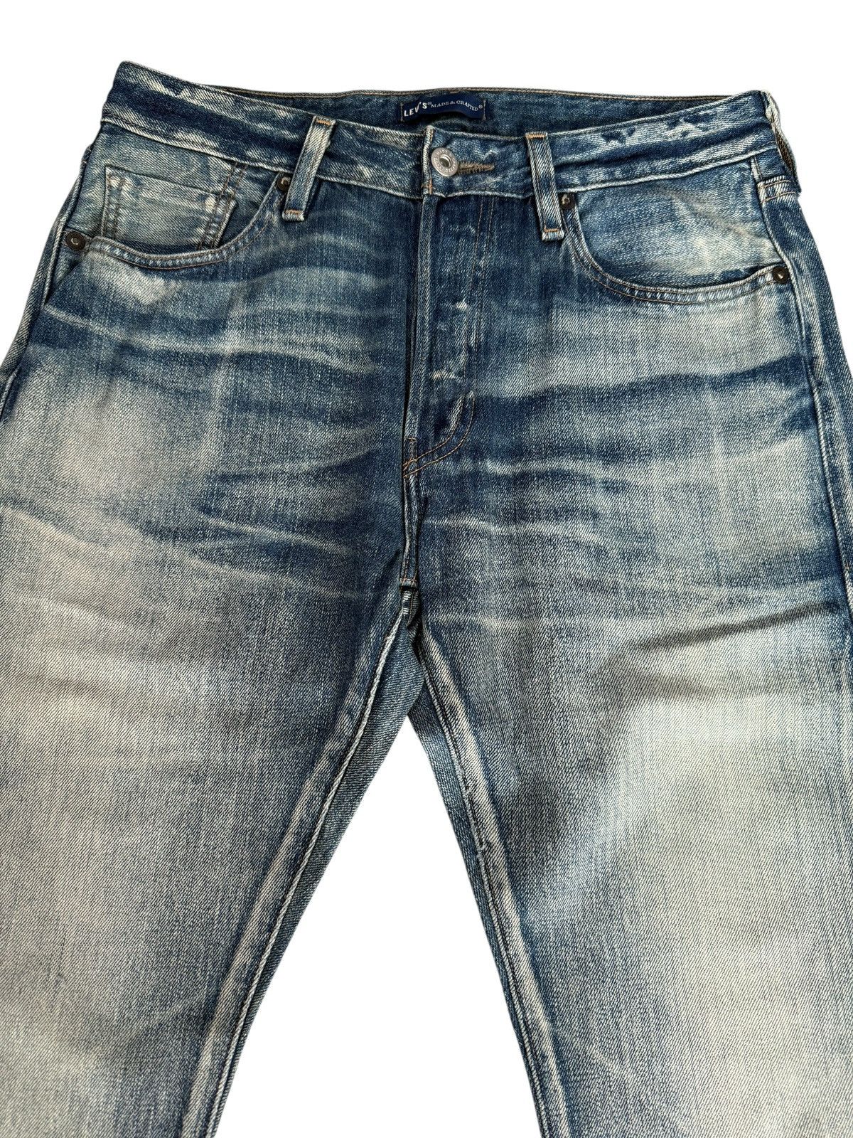 Levi's Vintage Clothing Vintage Levis Made & Crafted Japan Selvedge Denim Jeans Size US 28 / EU 44 - 2 Thumbnail