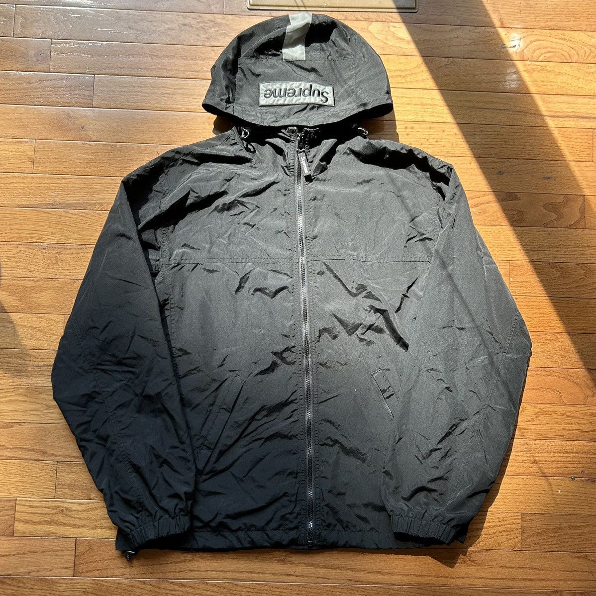 Streetwear Supreme Supreme 2 Tone Zip Up Jacket Black S Grailed