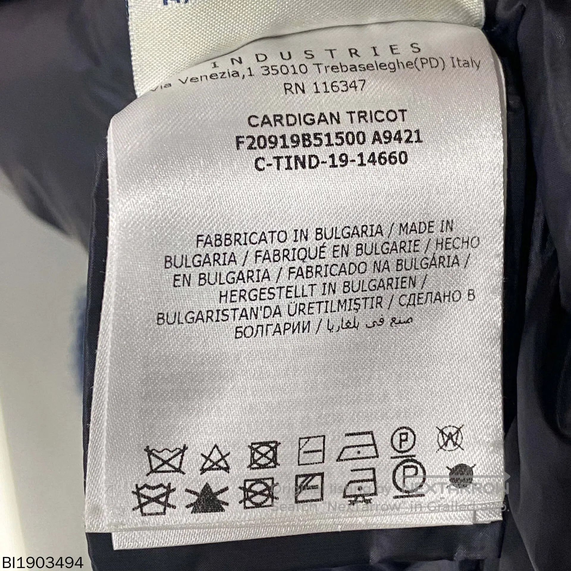 Moncler moncler puffer jacket with knitted sleeves. Size US M / EU 48-50 / 2 - 5 Thumbnail