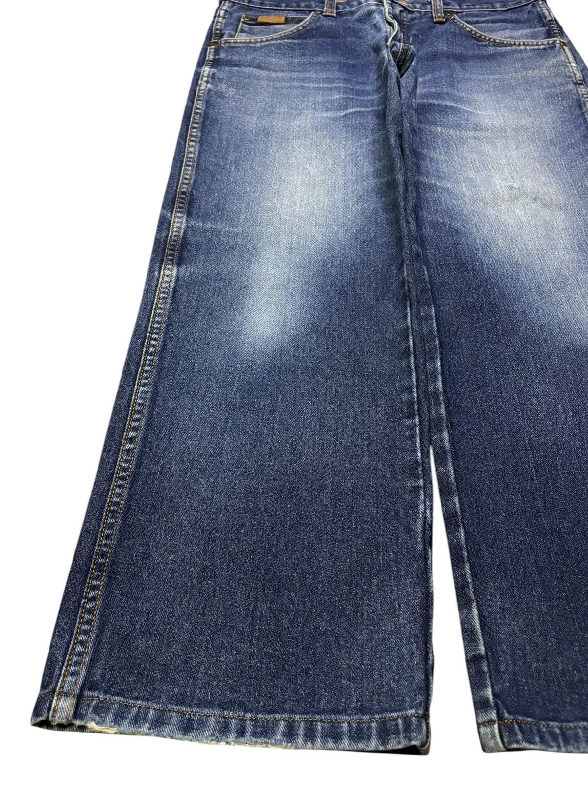 Wrangler Vintage Wrangler Blue Wash Loose Baggy Jeans Size US 34 / EU 50 - 7 Thumbnail
