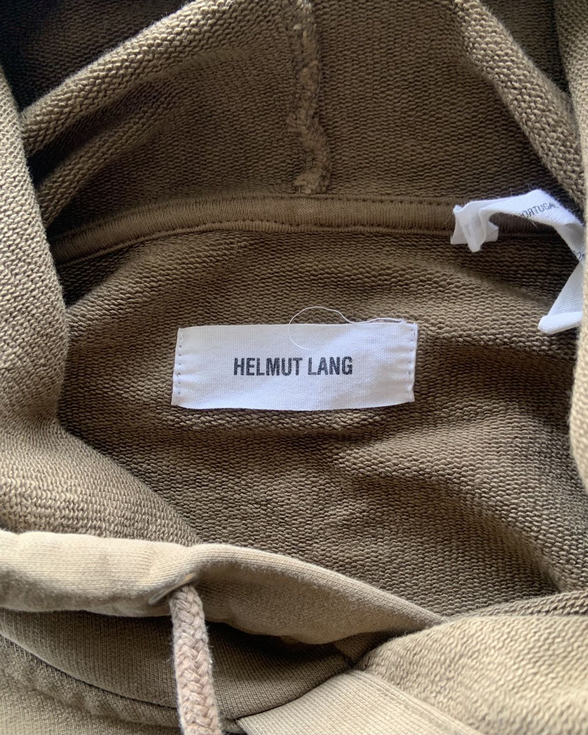 Helmut Lang Helmut Lang Unfinished Hoodie Size US XL / EU 56 / 4 - 5 Thumbnail