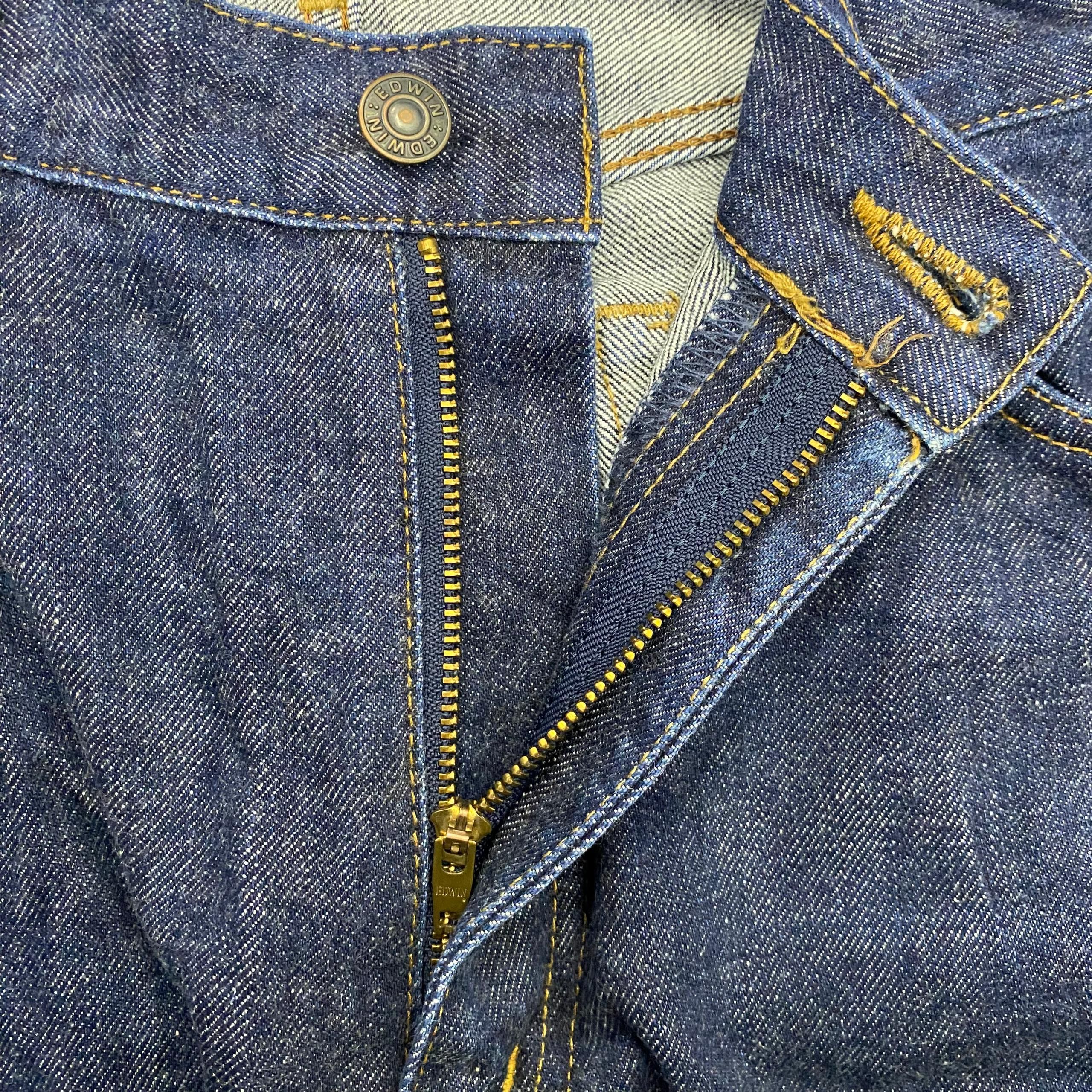 Edwin 💥Best Offer💥Vintage Edwin 503 Distressed Denim Size US 32 / EU 48 - 11 Thumbnail