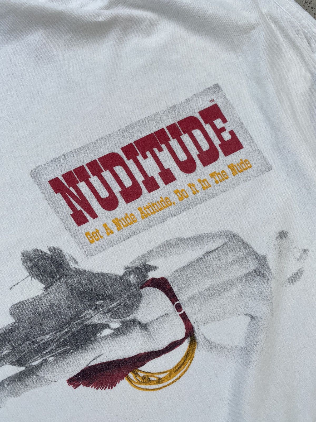 Band Tees Vintage Hanes Nude Men Butt “NUDITUDE” Size US L / EU 52-54 / 3 - 4 Thumbnail