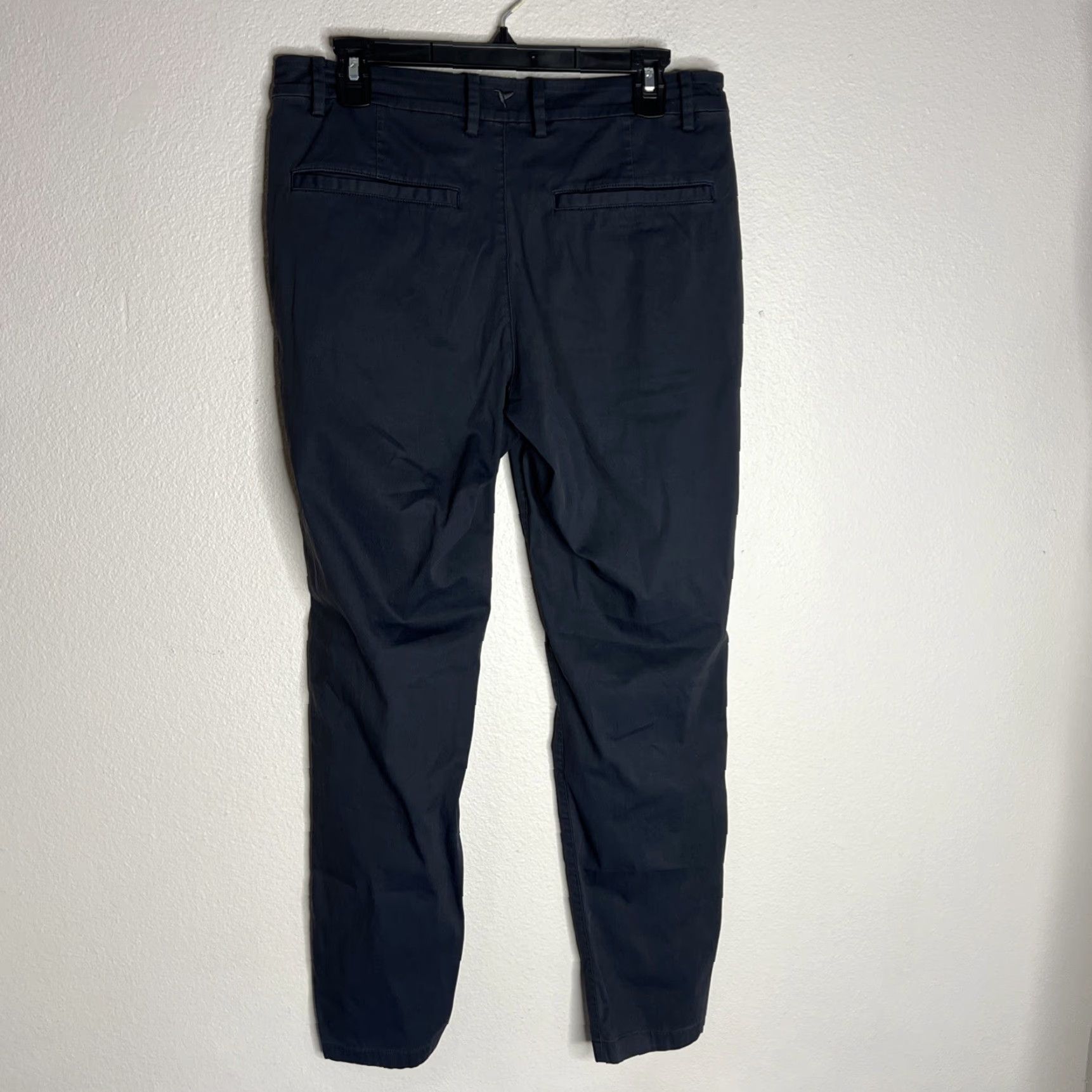 Vintage Bird Dog Pants Men 32x30 Chino Flat Front Zip Solid Gray Navy Logo Pockets Regular Straight Fall Outdoors Work Shirt? Size US 32 / EU 48 - 4 Thumbnail
