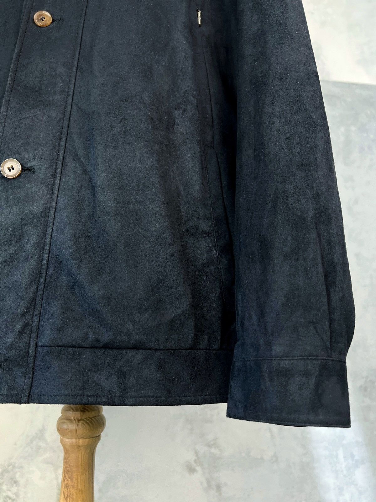 Bugatti Vintage Bugatti Velvet Bomber Jacket Size M - L Size US L / EU 52-54 / 3 - 3 Thumbnail