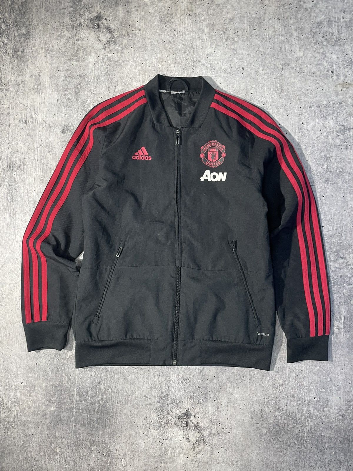 Adidas Jacket adidas Manchester United AON Grailed