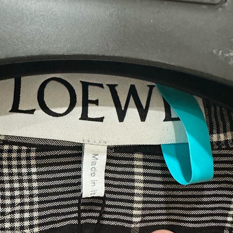 Loewe Loewe size39 Black and white checkered shirt Size XL / US 12-14 / IT 48-50 - 4 Thumbnail