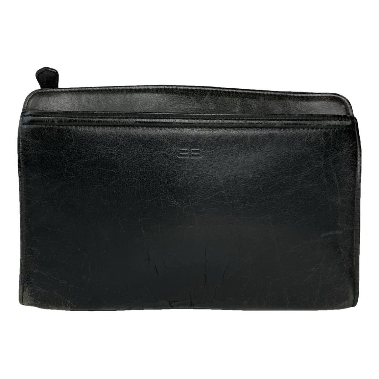 Balenciaga City Black Leather Clutch Bag Size ONE SIZE - 1 Thumbnail