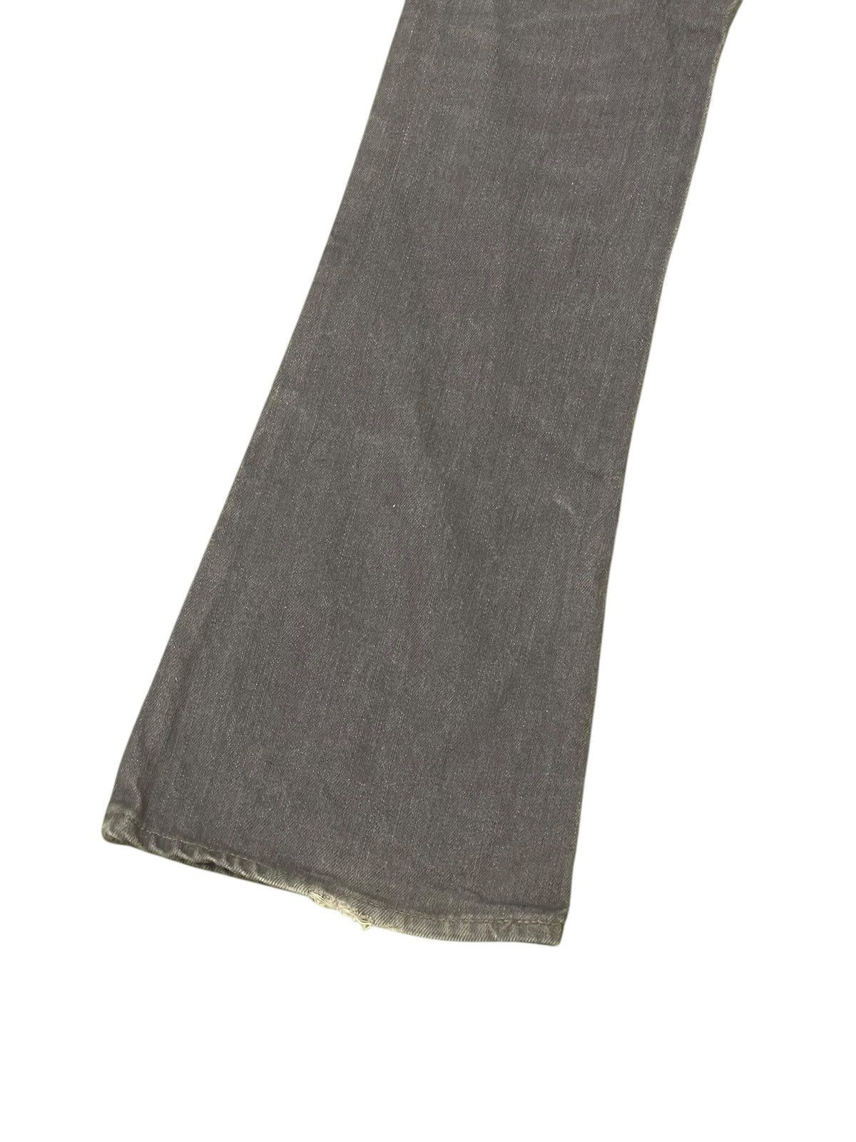 Japanese Brand Flare Jeans Stabilizer Distress Boot Cut 1🟦3 Size US 29 - 11 Thumbnail