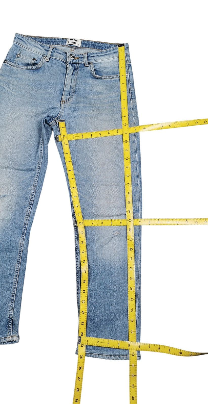 Acne Studios Vintage Acne Studios Row Carter Jeans Size 27" / US 4 / IT 40 - 10 Thumbnail