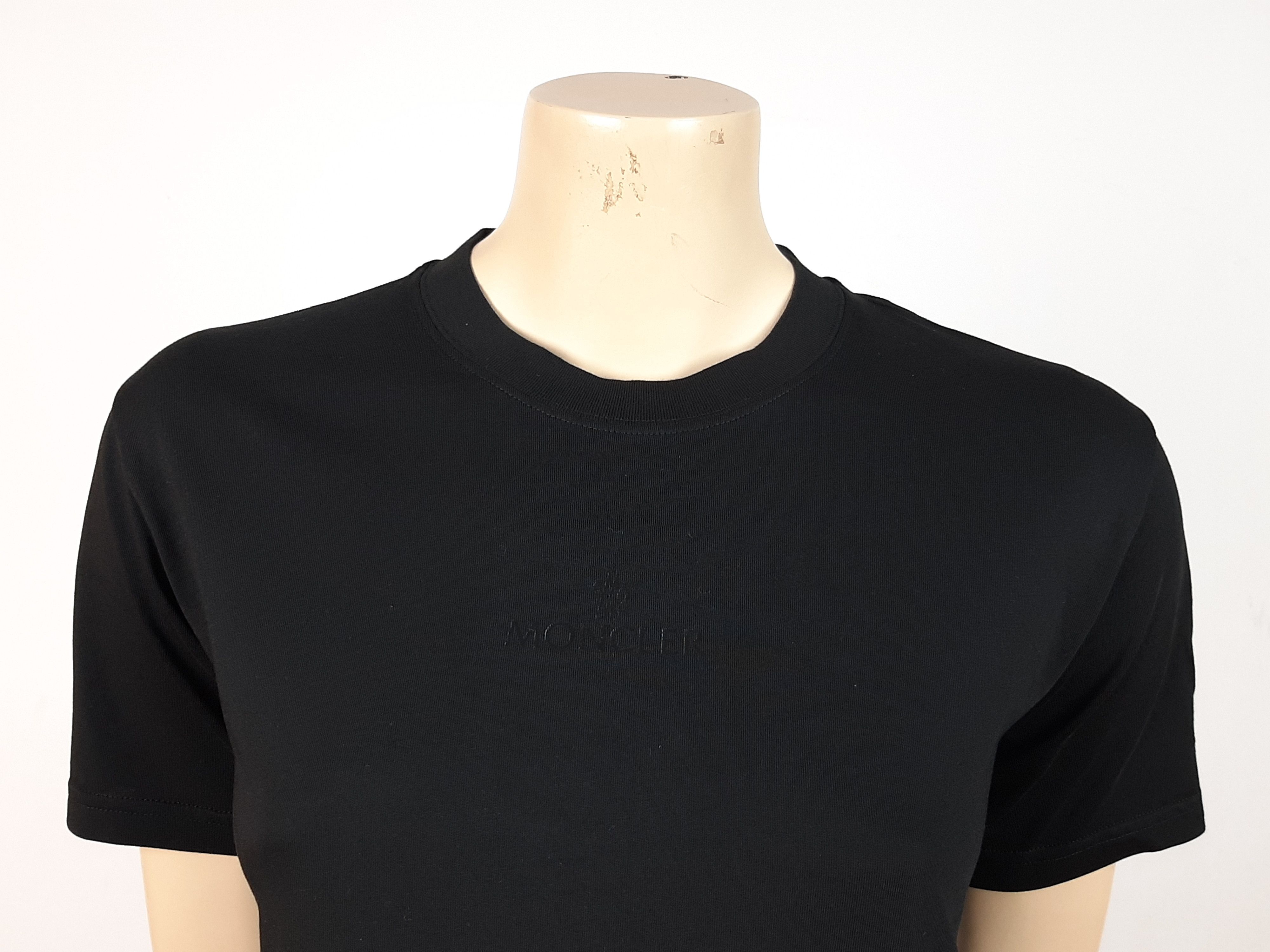 Moncler Moncler T-Shirt Black Women's Size S Mesh Back Size S / US 4 / IT 40 - 4 Thumbnail