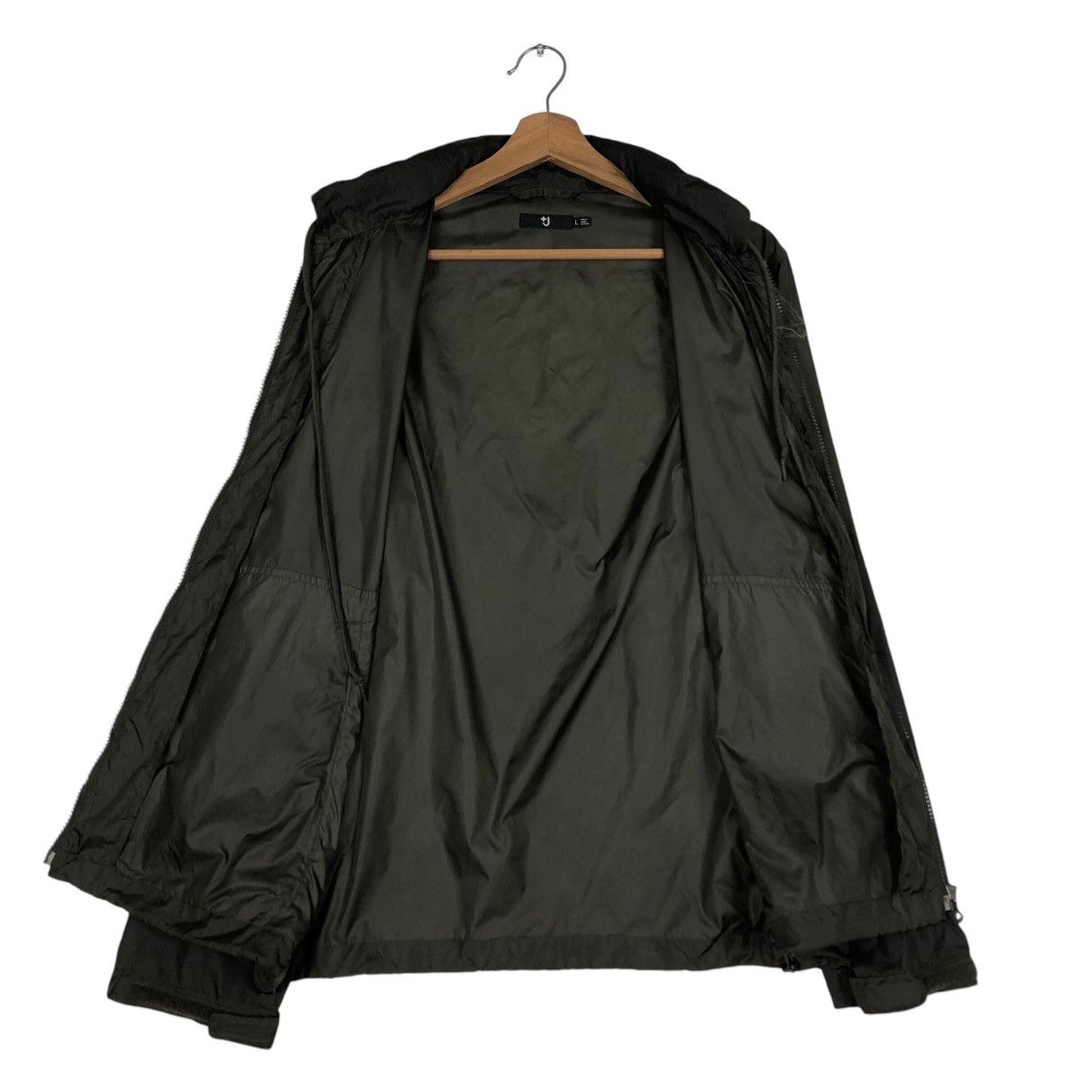 Jil Sander 📌Military Design Biker Zipper Jacket J+ Jil Sander Size US L / EU 52-54 / 3 - 14 Thumbnail