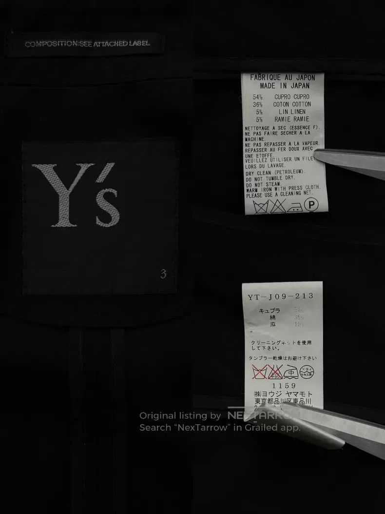 Yohji Yamamoto Yohji Yamamoto size 3 07SS Japanese Short Jacket Size L / US 10 / IT 46 - 6 Thumbnail