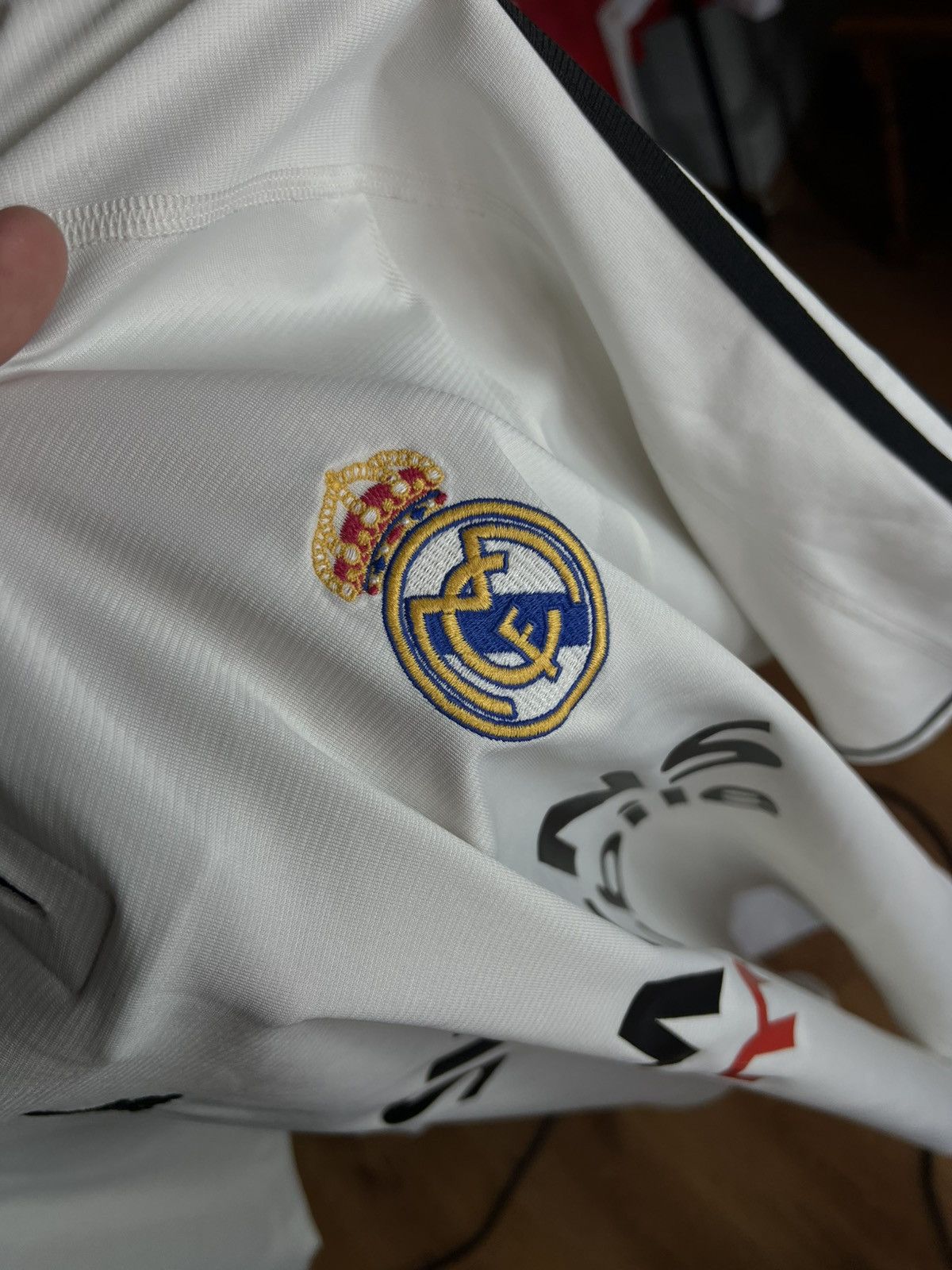 Adidas Soccer Jersey Adidas Real Madrid 2003/04 White Retro Shirt Size US XL / EU 56 / 4 - 4 Thumbnail