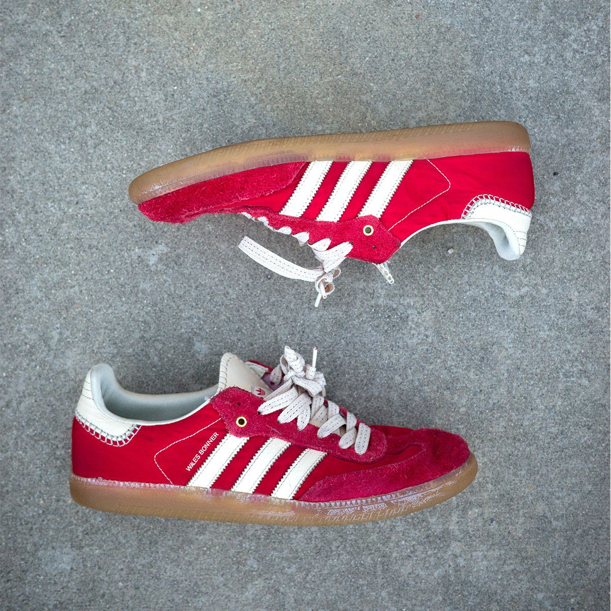 Wales Bonner Samba Red | Grailed