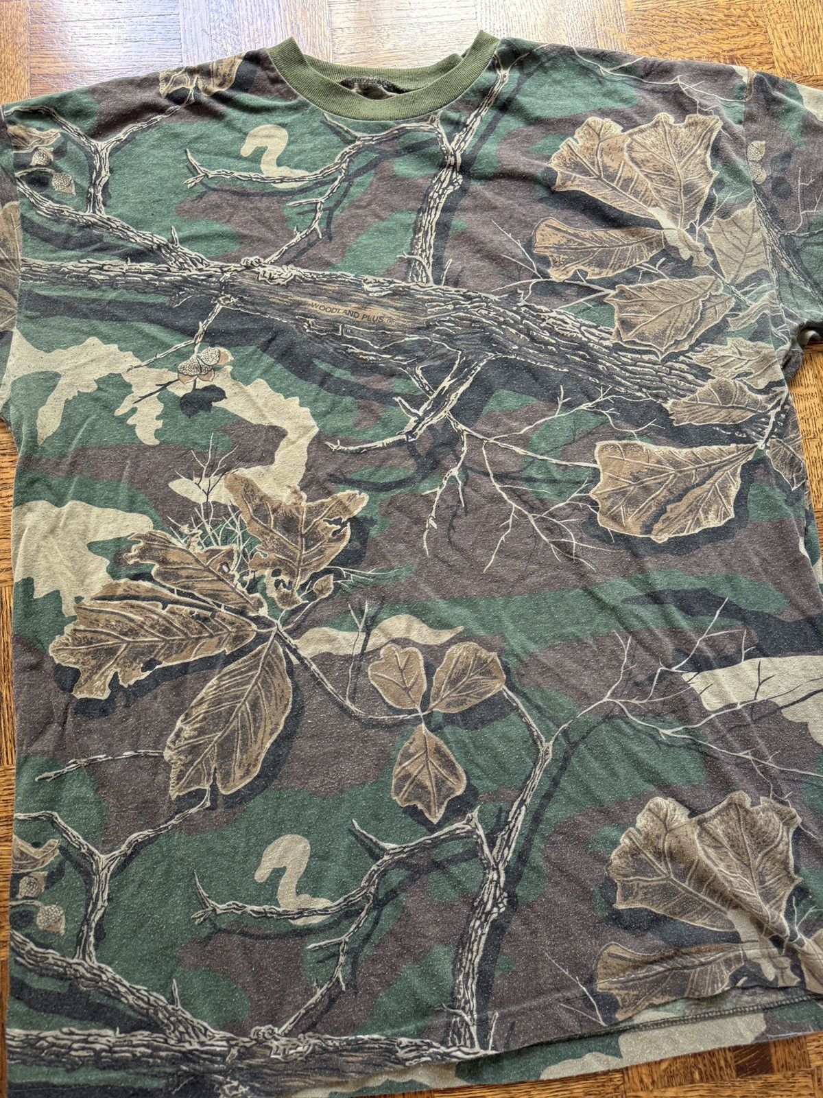Vintage Vintage Camouflage Graphic Tee Size US XL / EU 56 / 4 - 3 Thumbnail