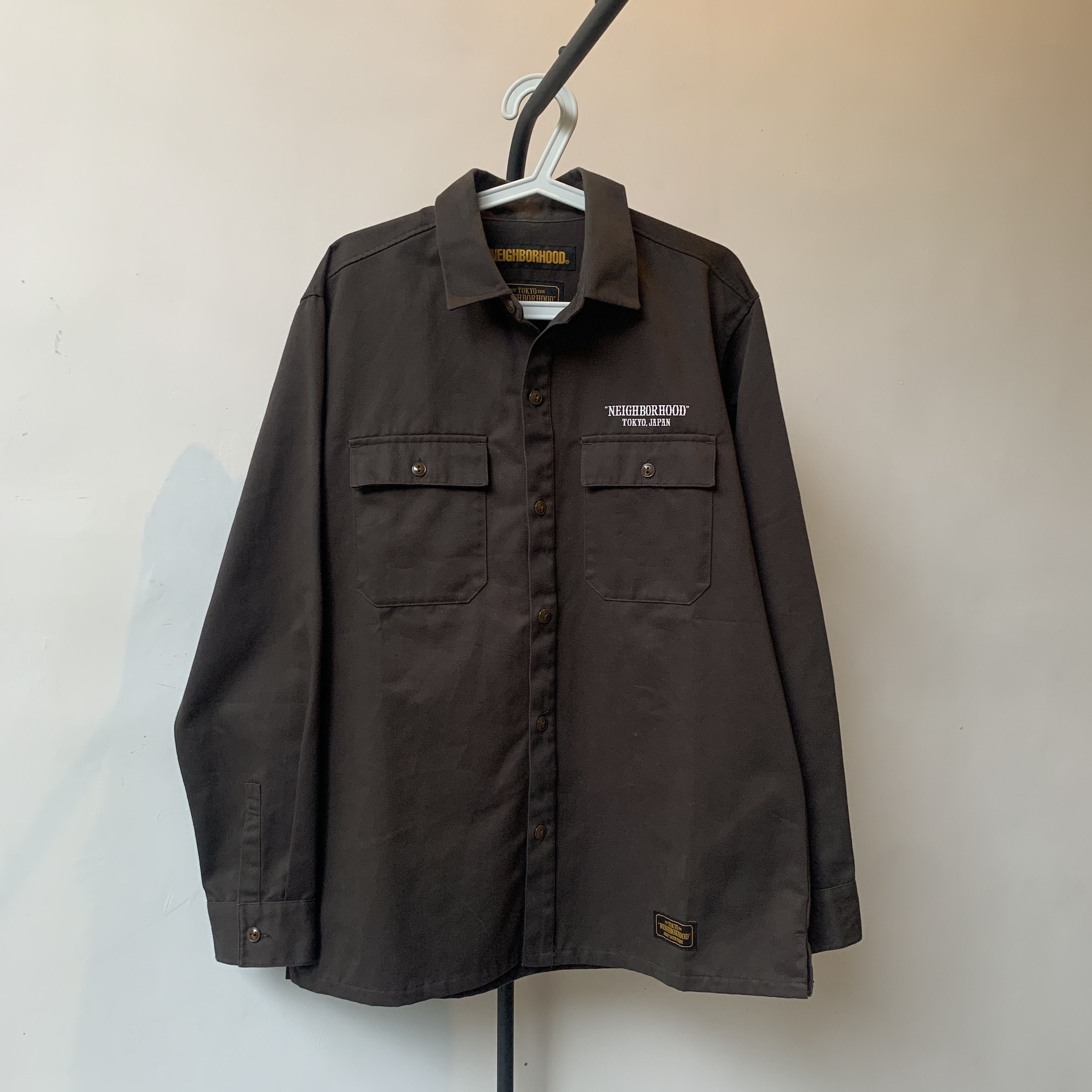 サイズL！NEIGHBORHOOD ALL OTHER TRENDS SUCK Neighborhood Neighborhood all other trends suck button up
