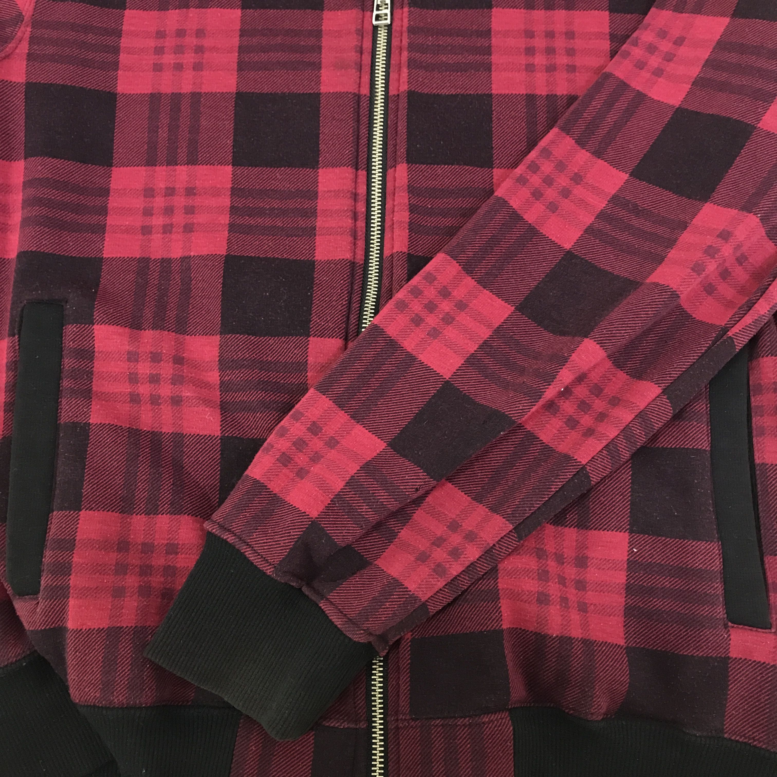 Japanese Brand Vintage Moco Moco Jeans Tartan Hoodies K115B13 Size US M / EU 48-50 / 2 - 8 Thumbnail