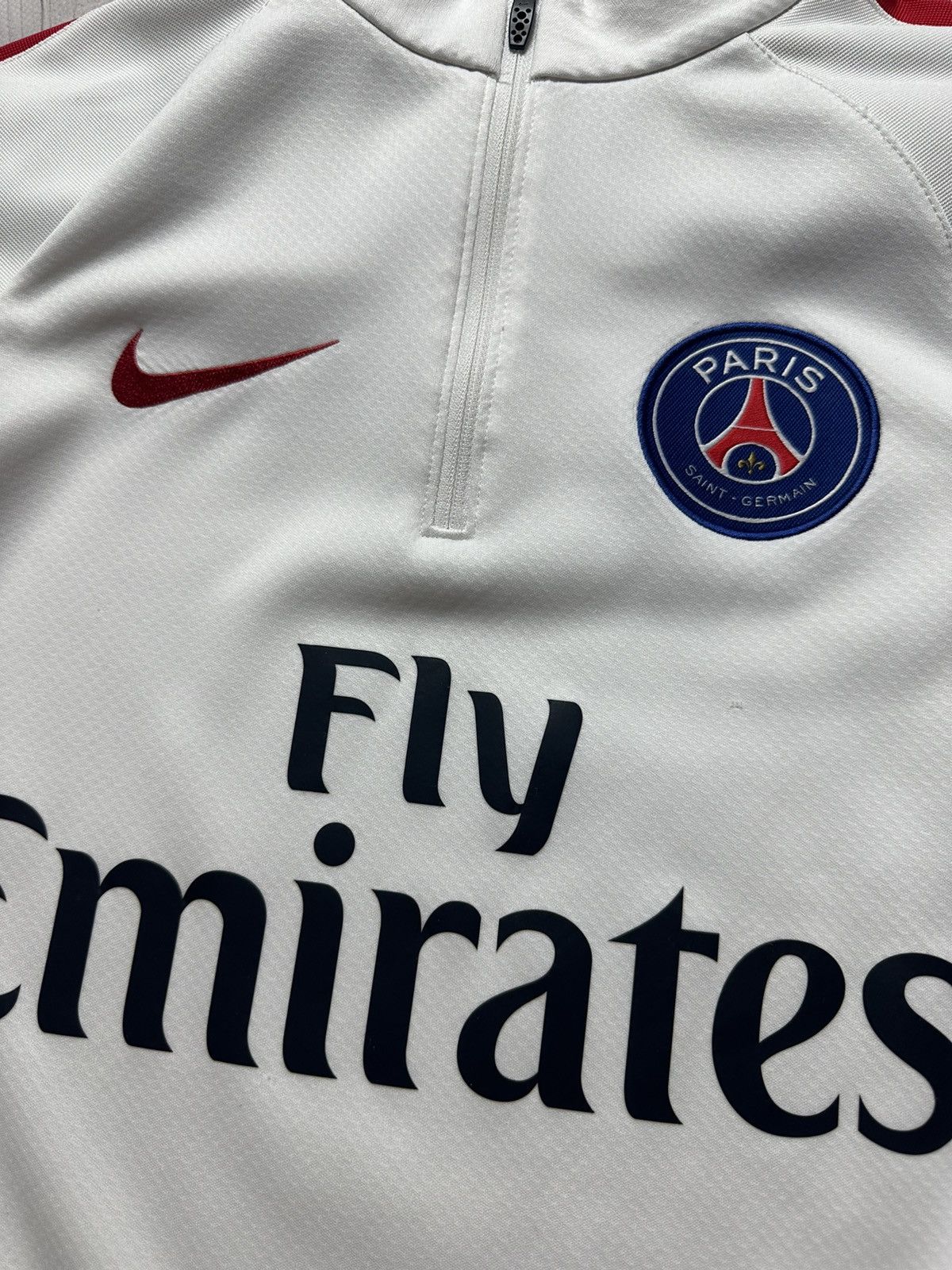 Nike × Vintage Vintage Nike Paris PSG soccer jacket size S logo Size US S / EU 44-46 / 1 - 6 Thumbnail