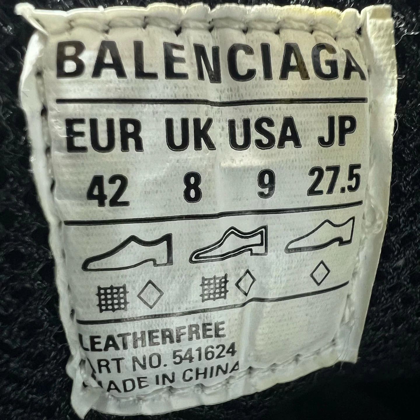 Balenciaga Balenciaga Triples Black 42 Mint Insole Replaced Size US 9 / EU 42 - 7 Thumbnail