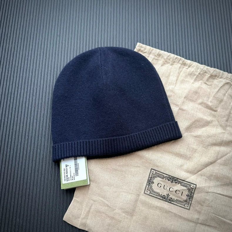 Gucci Gucci 22FW Cashmere Knit Beanie Size ONE SIZE - 2 Thumbnail