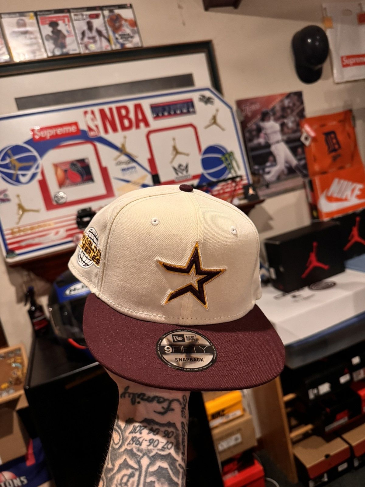 New Era New era 9fifty Houston Astro snapback Size ONE SIZE - 1 Thumbnail