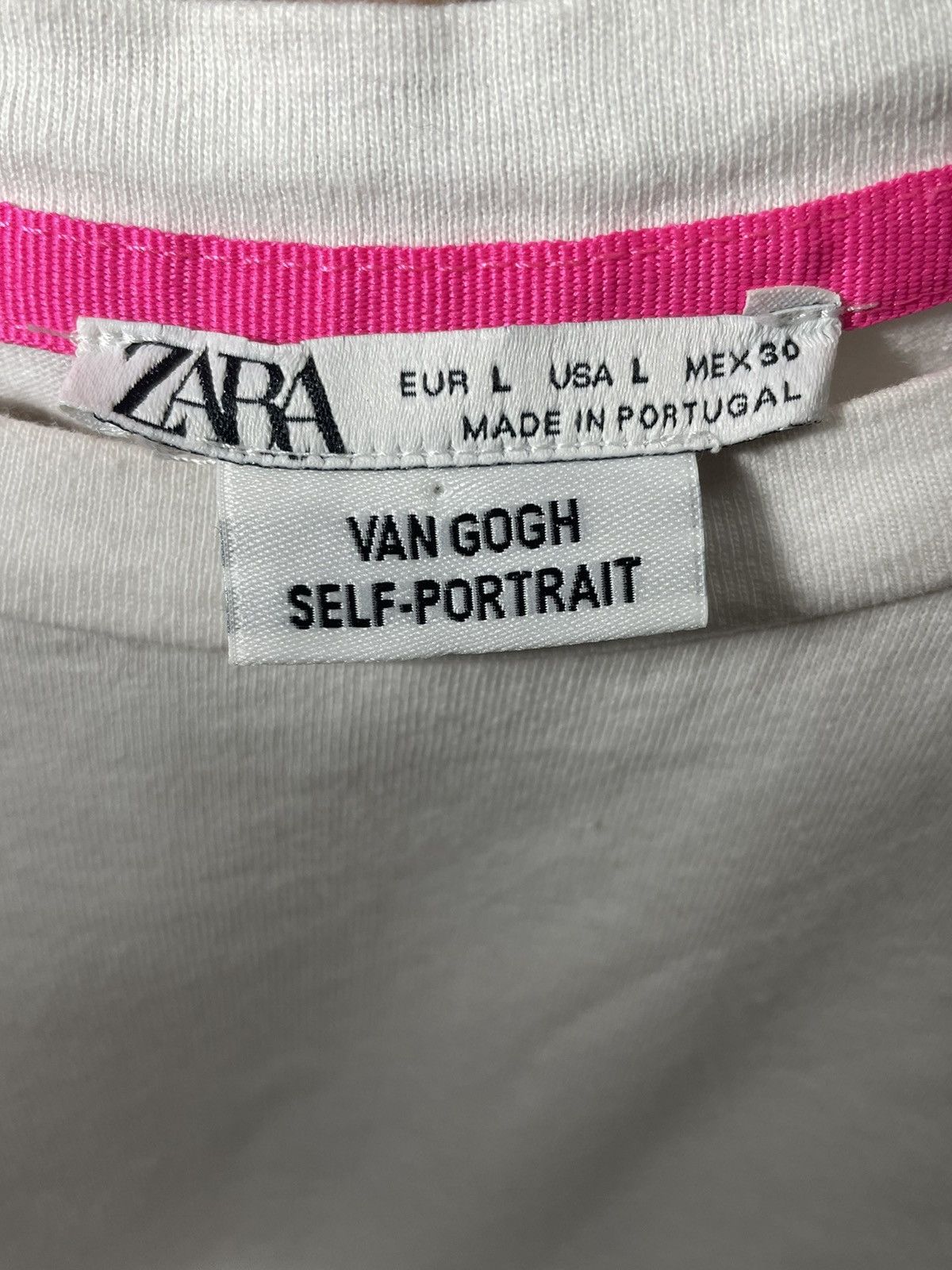 Zara Van Gogh Self Portrait Tee by Zara Size US L / EU 52-54 / 3 - 6 Thumbnail