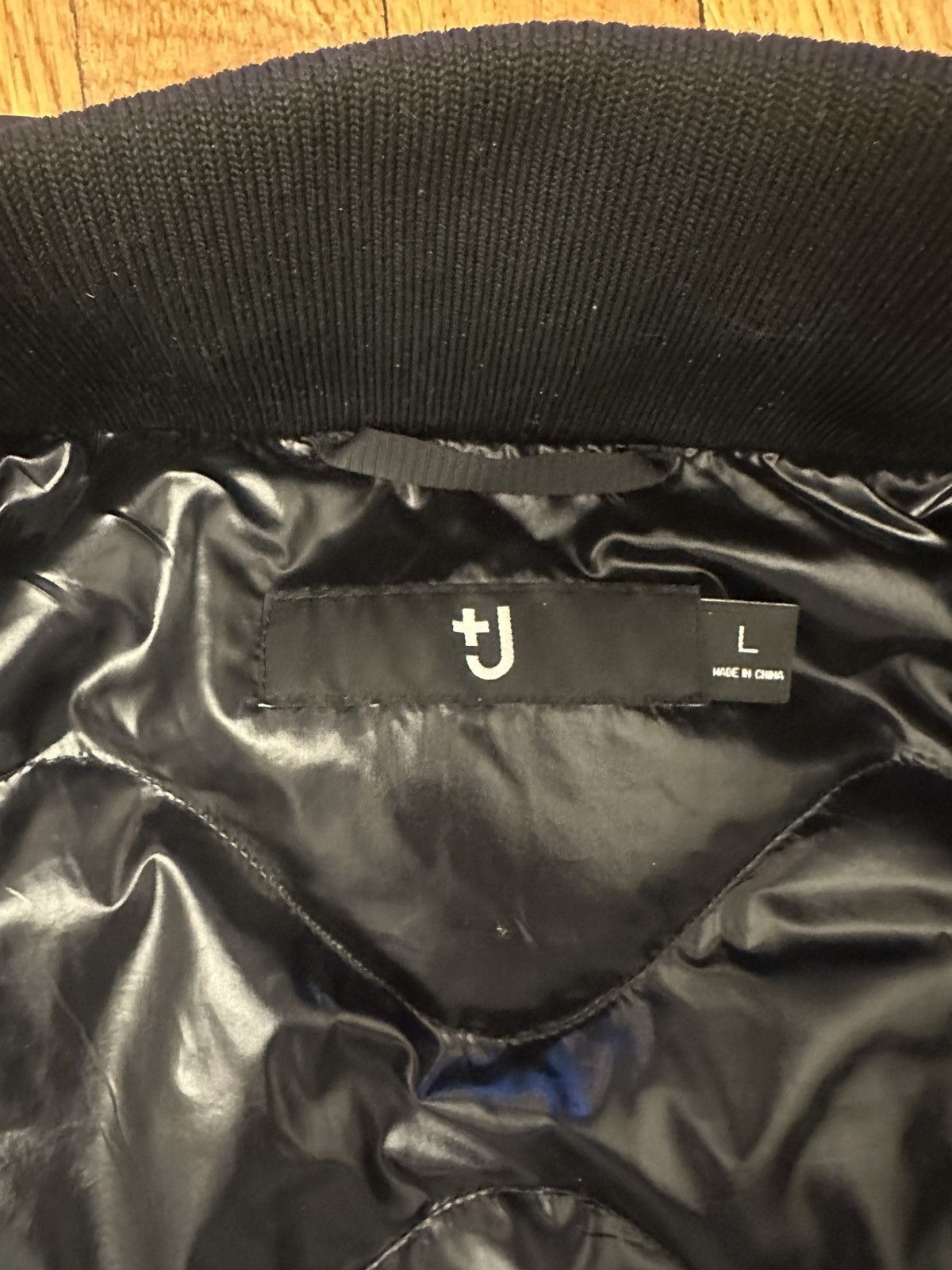 Jil Sander × Uniqlo Jil Sander x Uniqlo Black Bomber Jacket Size US L / EU 52-54 / 3 - 3 Thumbnail