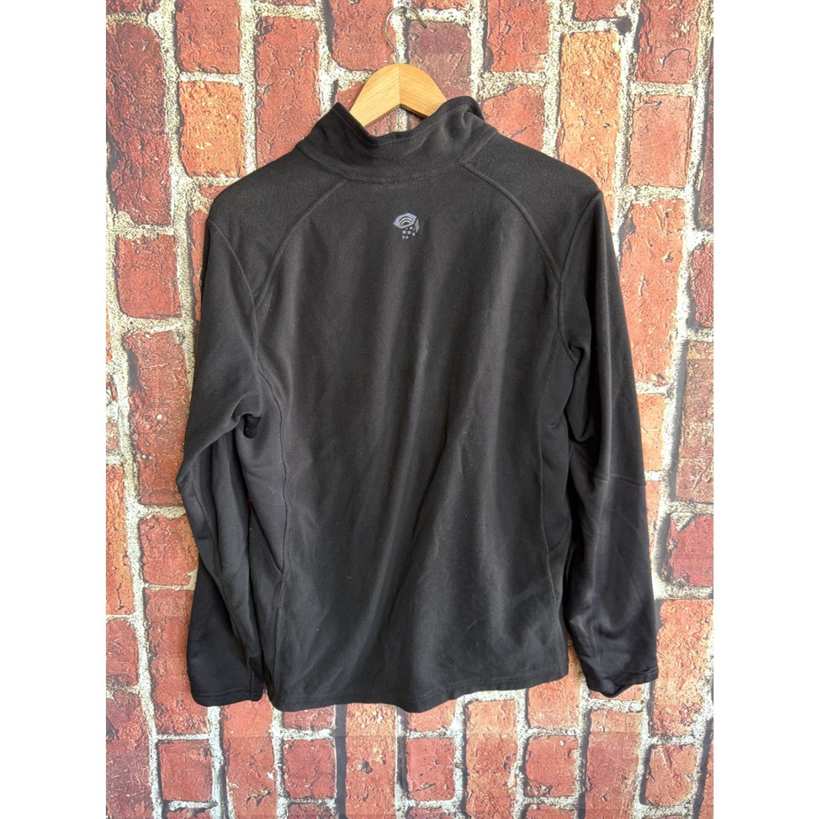Mountain Hardwear Mountain Hardwear Sweater Mens Medium Black Fleece Half Zip Pullover Size US M / EU 48-50 / 2 - 3 Thumbnail