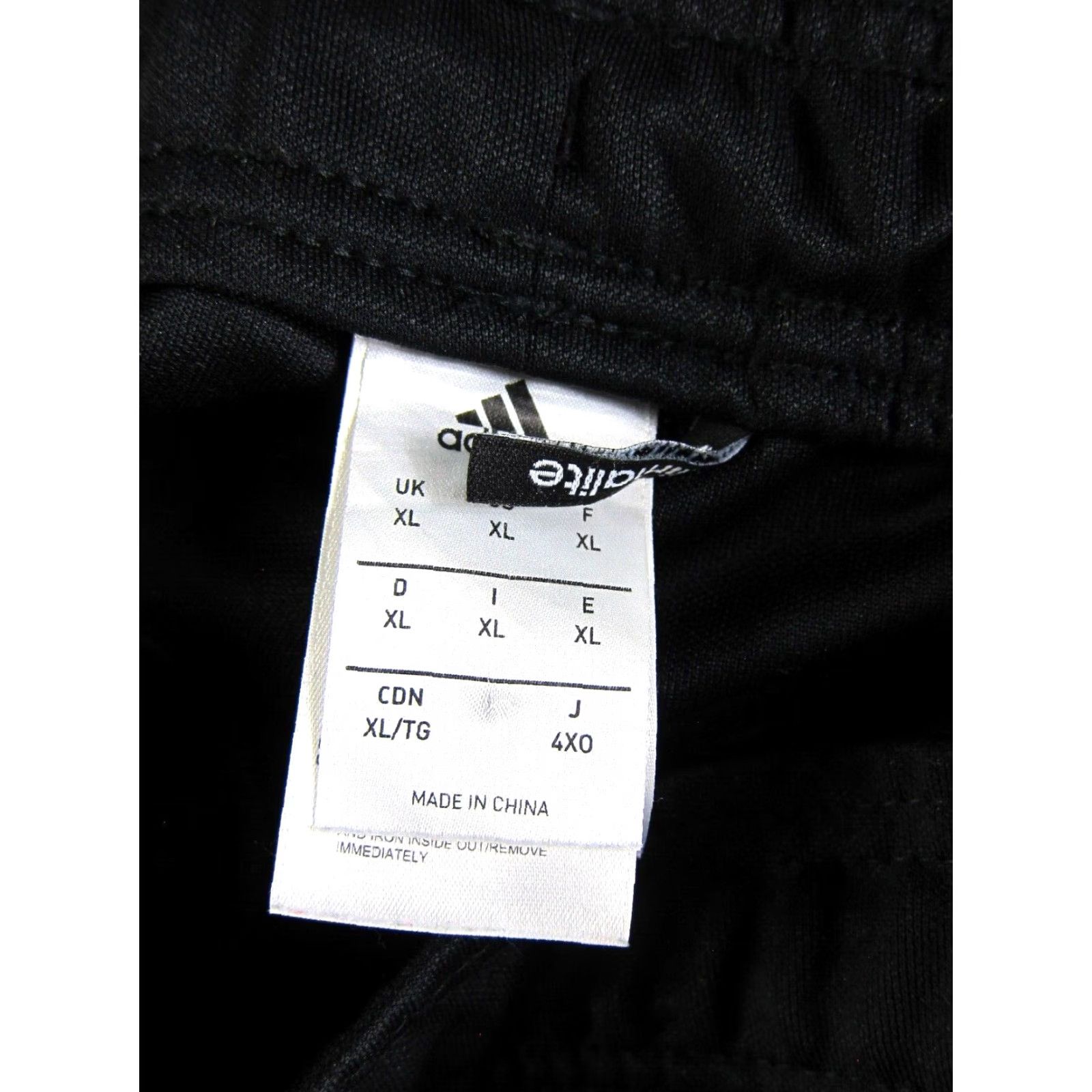Adidas Adidas Climalite Black Stretch Jersey Jogger Pant Men XL Size US XL / EU 56 / 4 - 3 Thumbnail