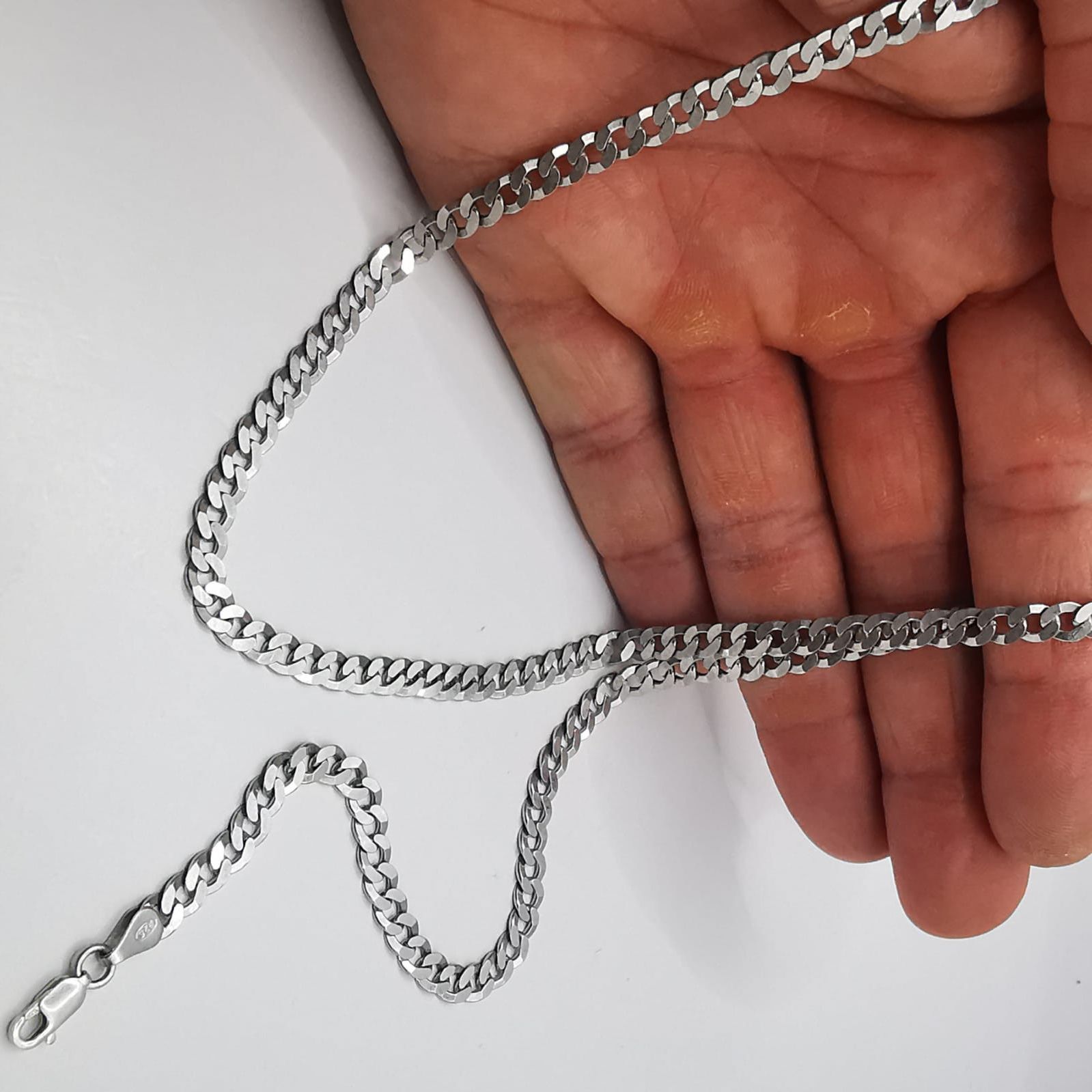 Sterling Silver Vintage Jewelry Chain