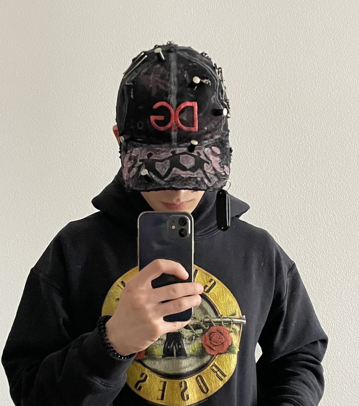 Other Avant Garde D&G Cap Custom Pin 90’s VTG Distressed Fade Pink Size ONE SIZE - 11 Thumbnail
