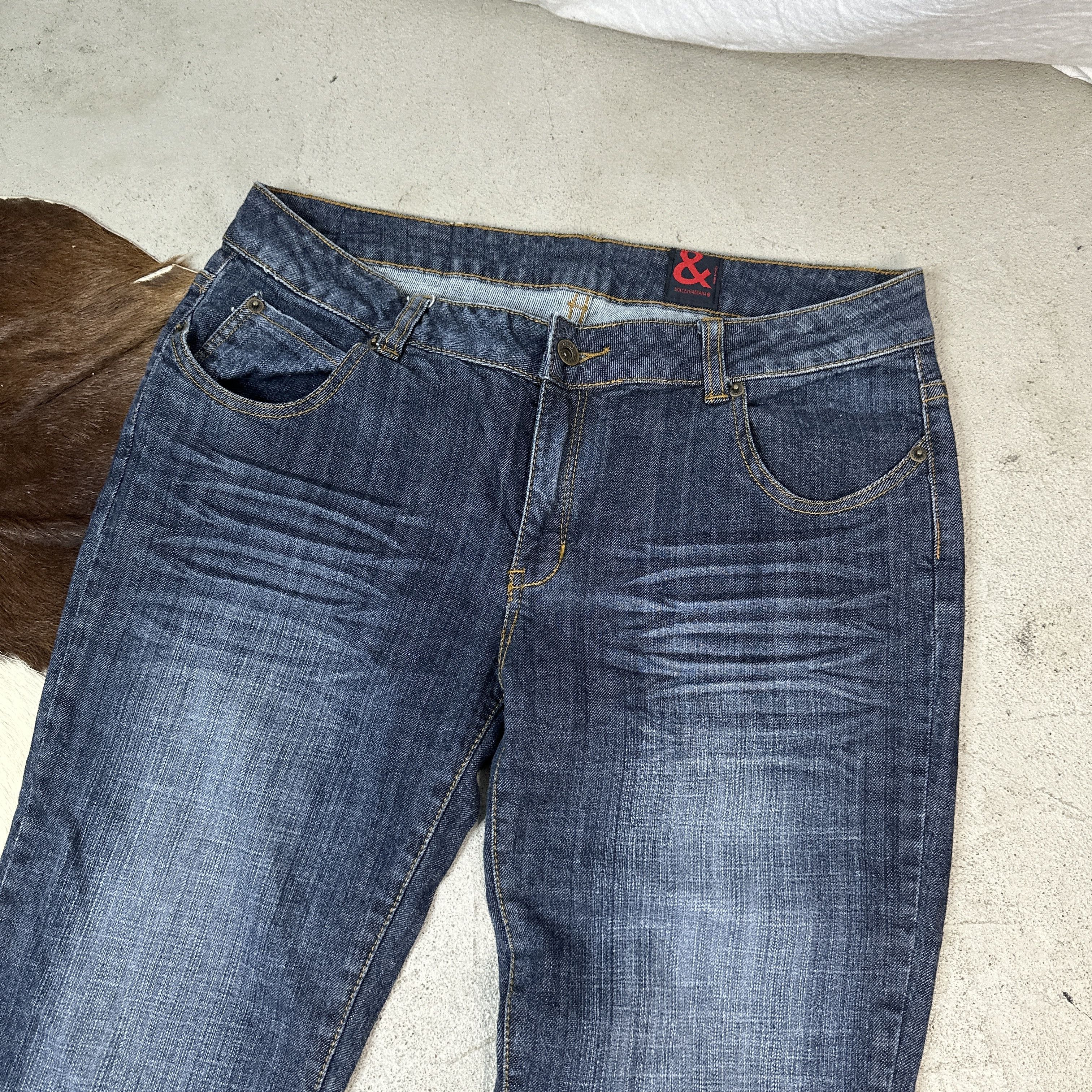 Dolce & Gabbana × Vintage Vintage Dolce & Gabbana Y2K Jeans Size US 32 / EU 48 - 4 Thumbnail