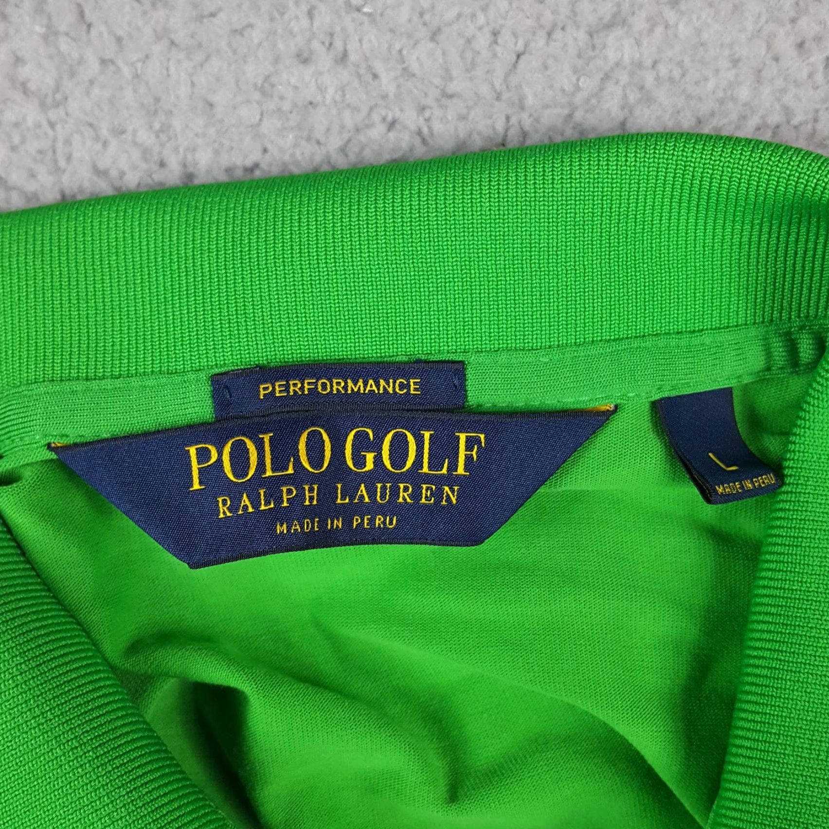 Ralph Lauren VINTAGE Ralph Lauren Polo Golf Bellagio Casino Men's L Preppy Collared Dress Shirt Size 42R - 7 Thumbnail