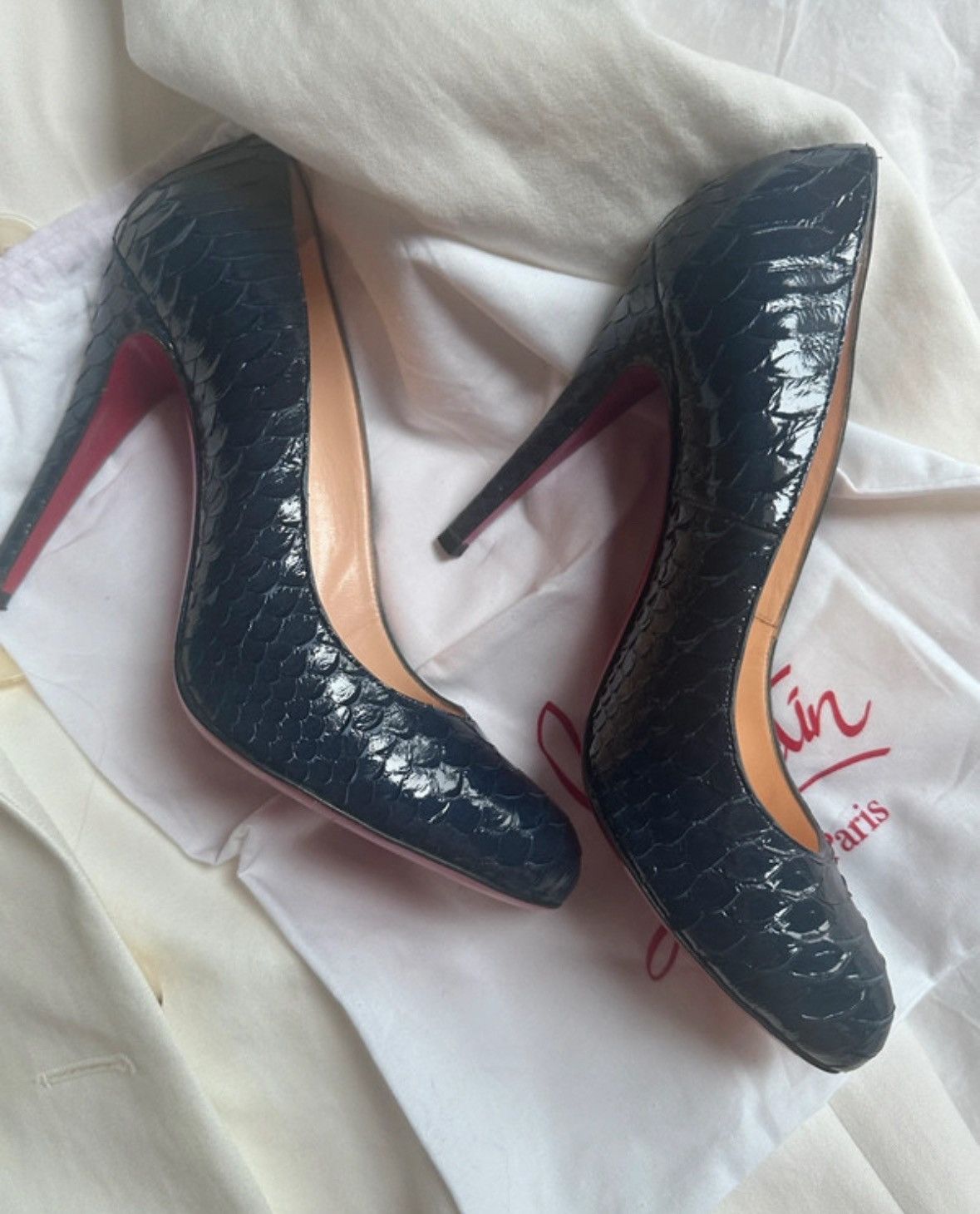 Christian Louboutin Heels LB Size US 9 / IT 39 - 2 Thumbnail