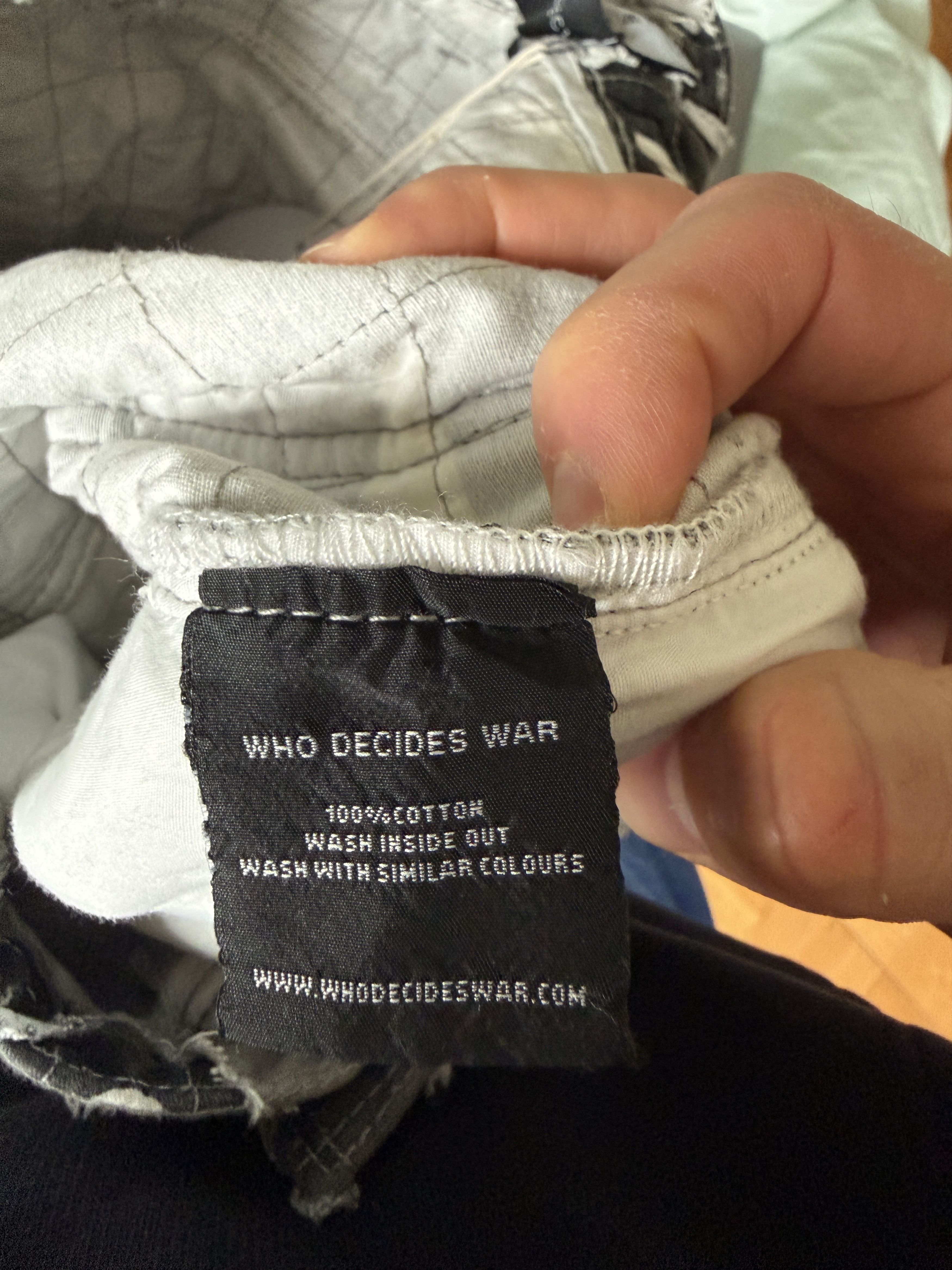 Who Decides War Camoflage Heavy Pants Size US 34 / EU 50 - 5 Thumbnail