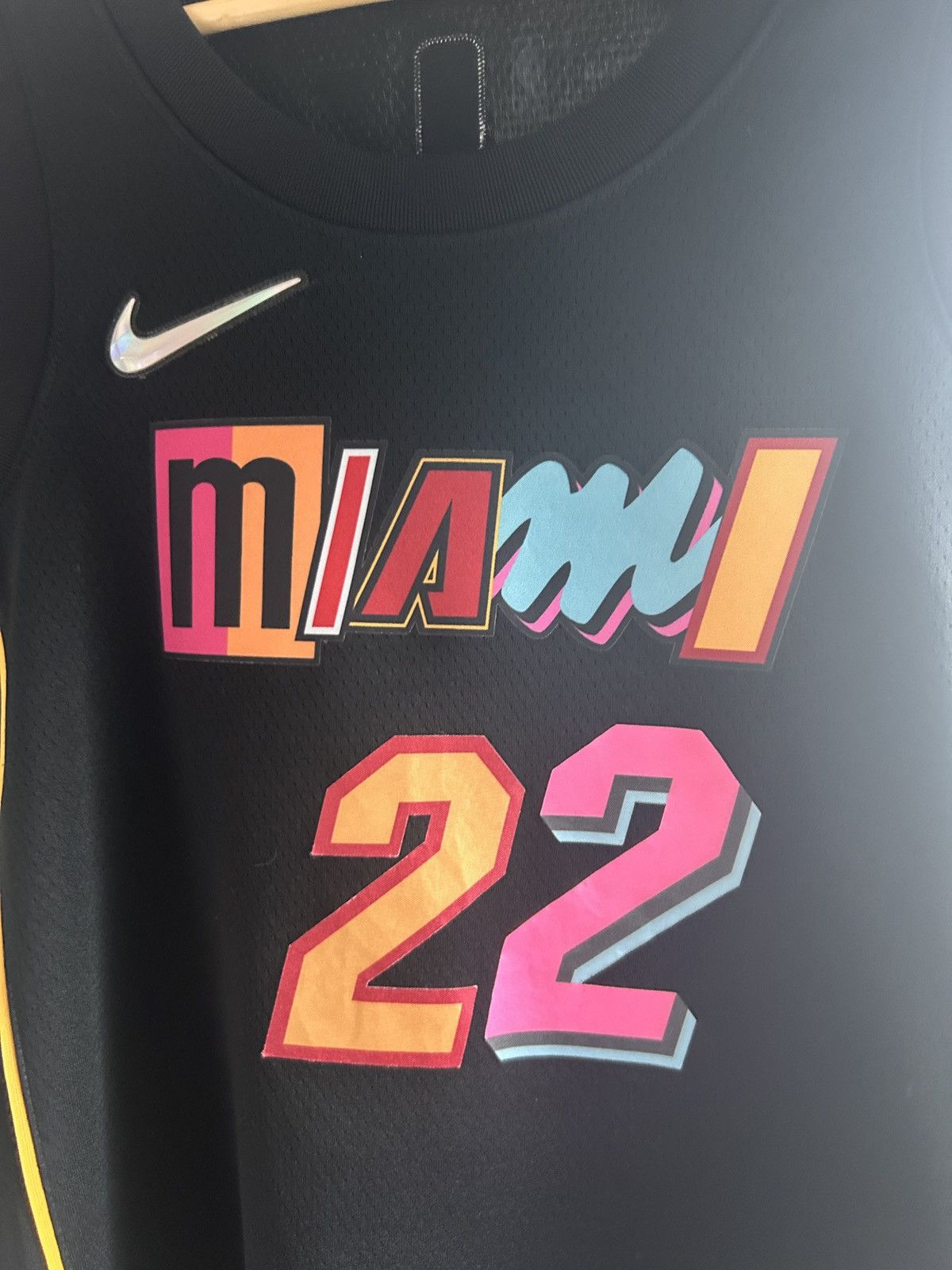 Nike Official NBA 75th Anniversary Miami Heat City Jersey Dri-Fit Size US S / EU 44-46 / 1 - 2 Thumbnail