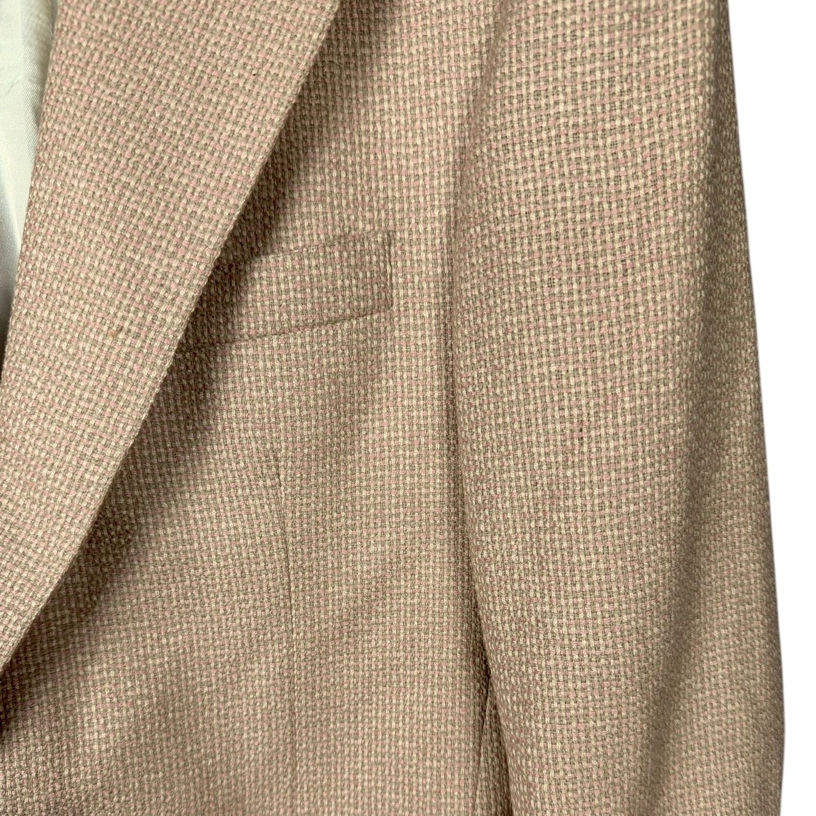 Polo Ralph Lauren Vintage 90s Polo University Club Mens 40R Wool Tweed Blazer Size 40R - 14 Thumbnail