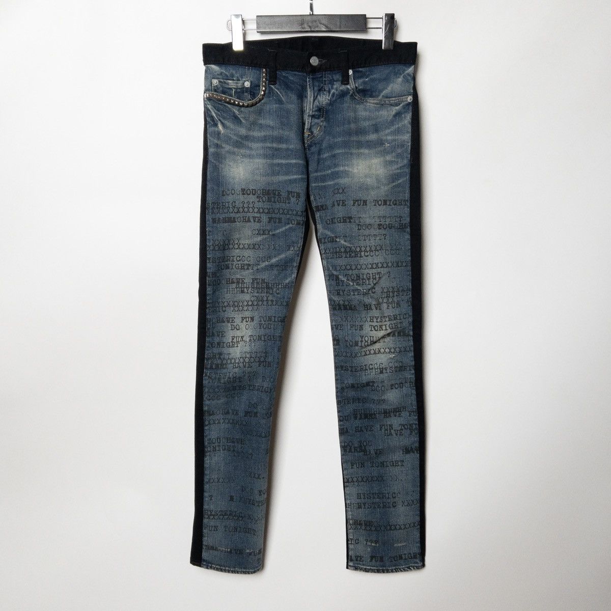 Hysteric Glamour × Japanese Brand Hysteric Glamour Twotone pant Size US 30 / EU 46 - 1 Thumbnail