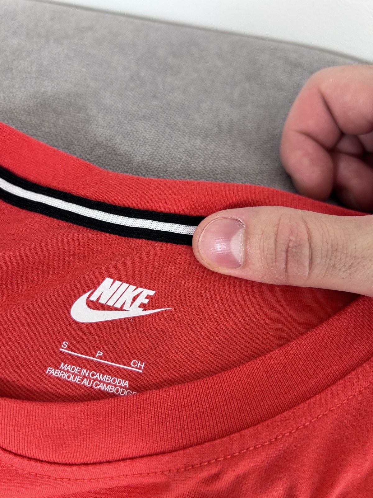 Nike × Vintage Nike big logo Tank Top. Size US S / EU 44-46 / 1 - 4 Thumbnail
