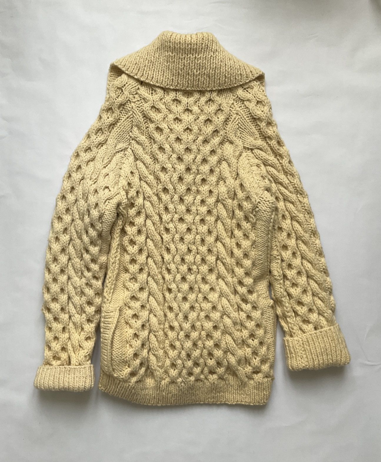 Vintage Vintage Irish wool sweater ☘️ Size US L / EU 52-54 / 3 - 9 Thumbnail