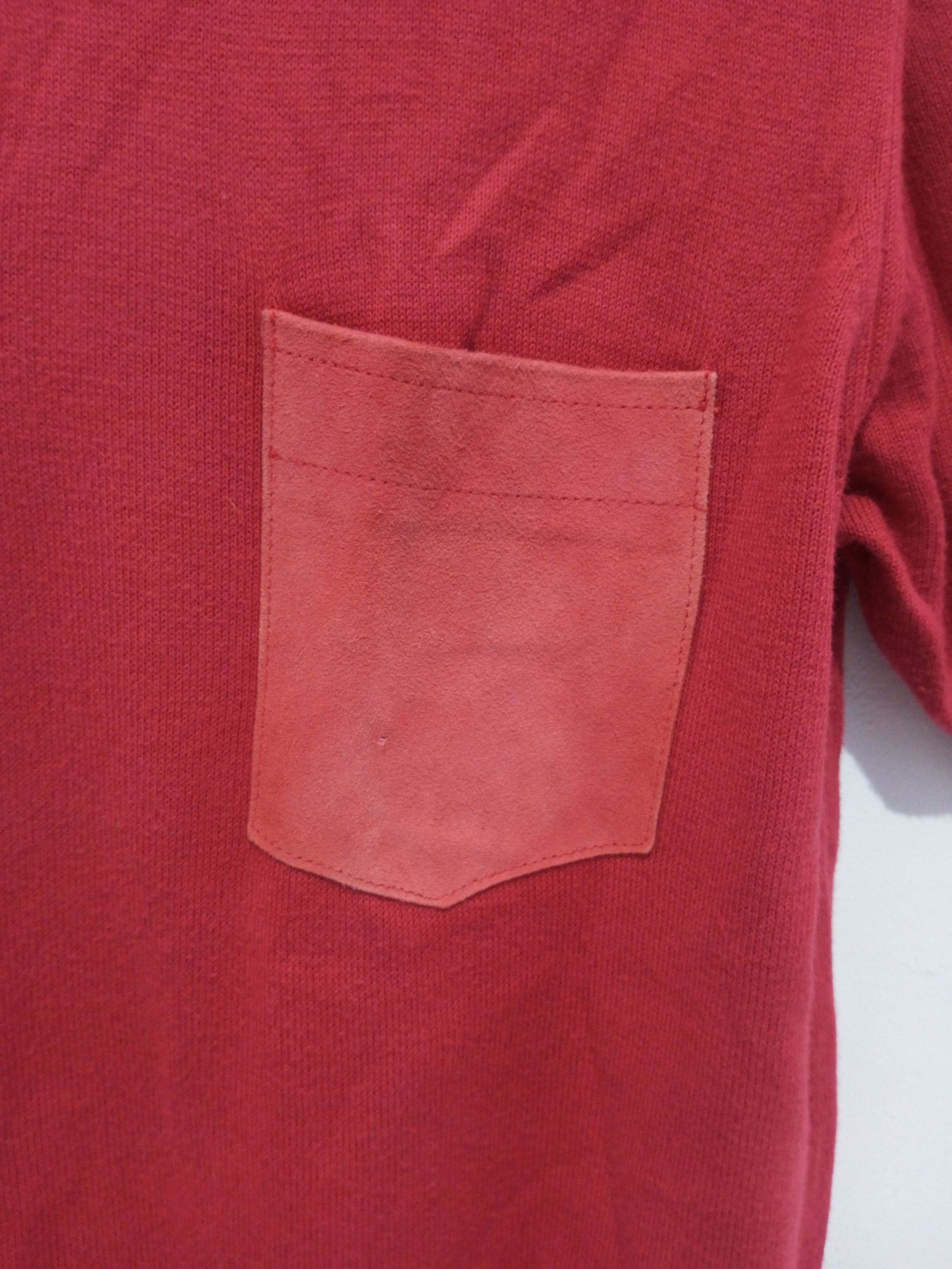 Burberry Prorsum Vintage Burberry Knitwear mix suede sun fadded polos Size US S / EU 44-46 / 1 - 7 Thumbnail