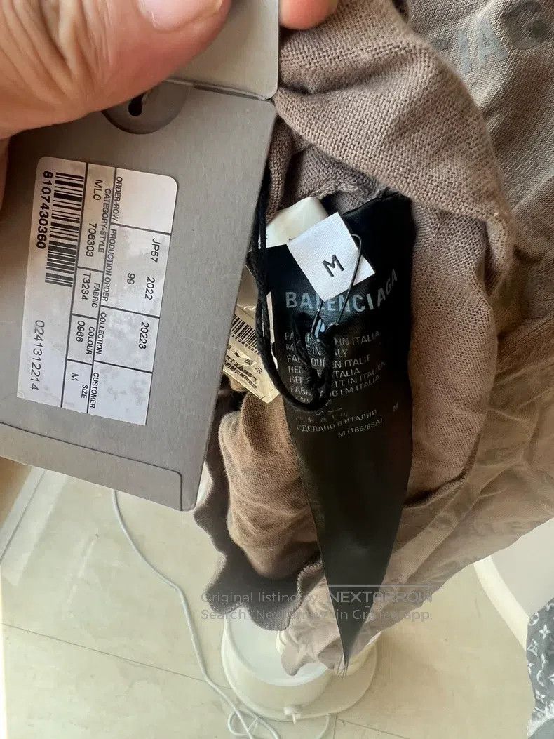 Balenciaga Balenciaga Cardigan Size US M / EU 48-50 / 2 - 4 Thumbnail