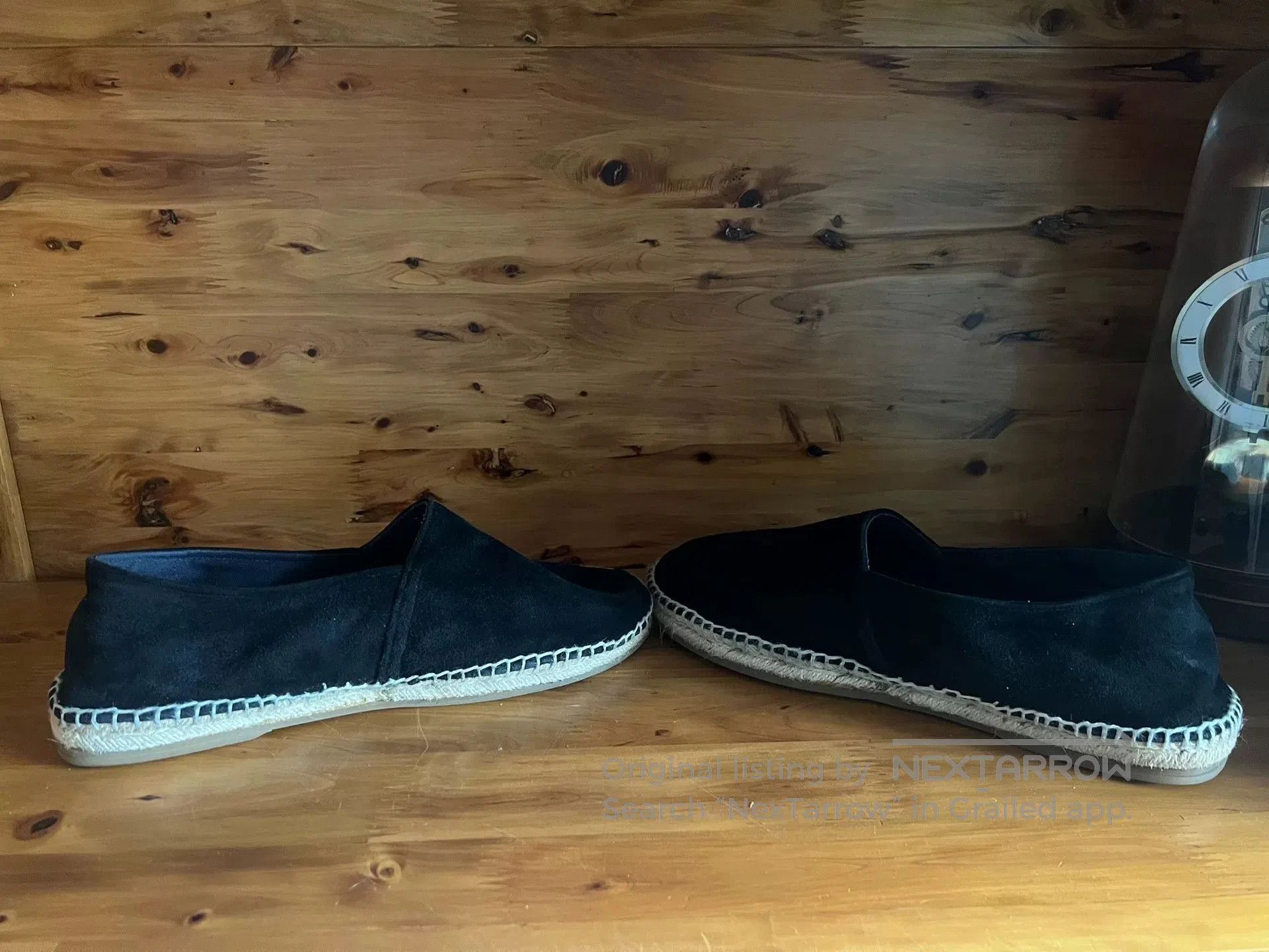 Porter Classic black suede handcrafted shoes for comfort. Size US 9.5 / EU 42-43 - 5 Thumbnail