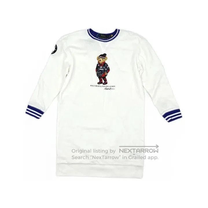 Polo Ralph Lauren Polo Ralph Lauren Bear Print Long Sweatshirt. Size US XL / EU 56 / 4 - 2 Thumbnail