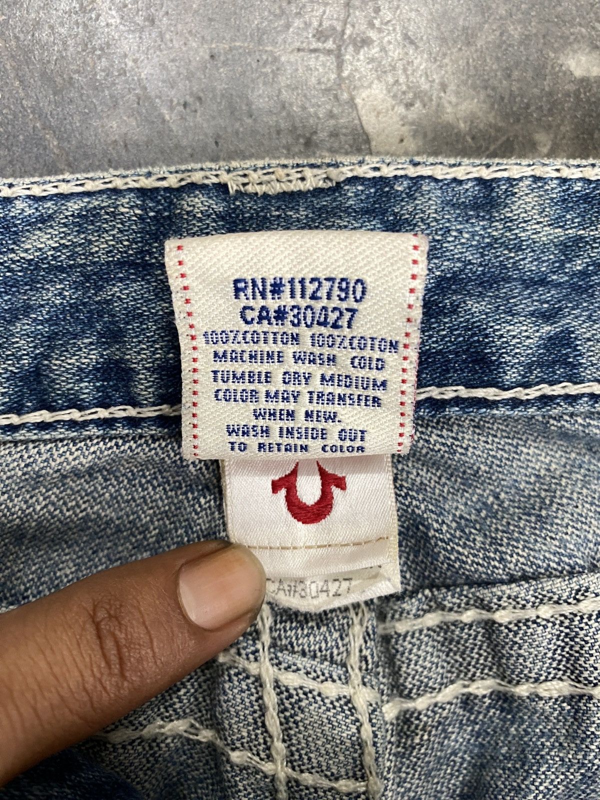 True Religion Flared True Religion Spiral Bootcut Jeans Size 28" / US 6 / IT 42 - 9 Thumbnail
