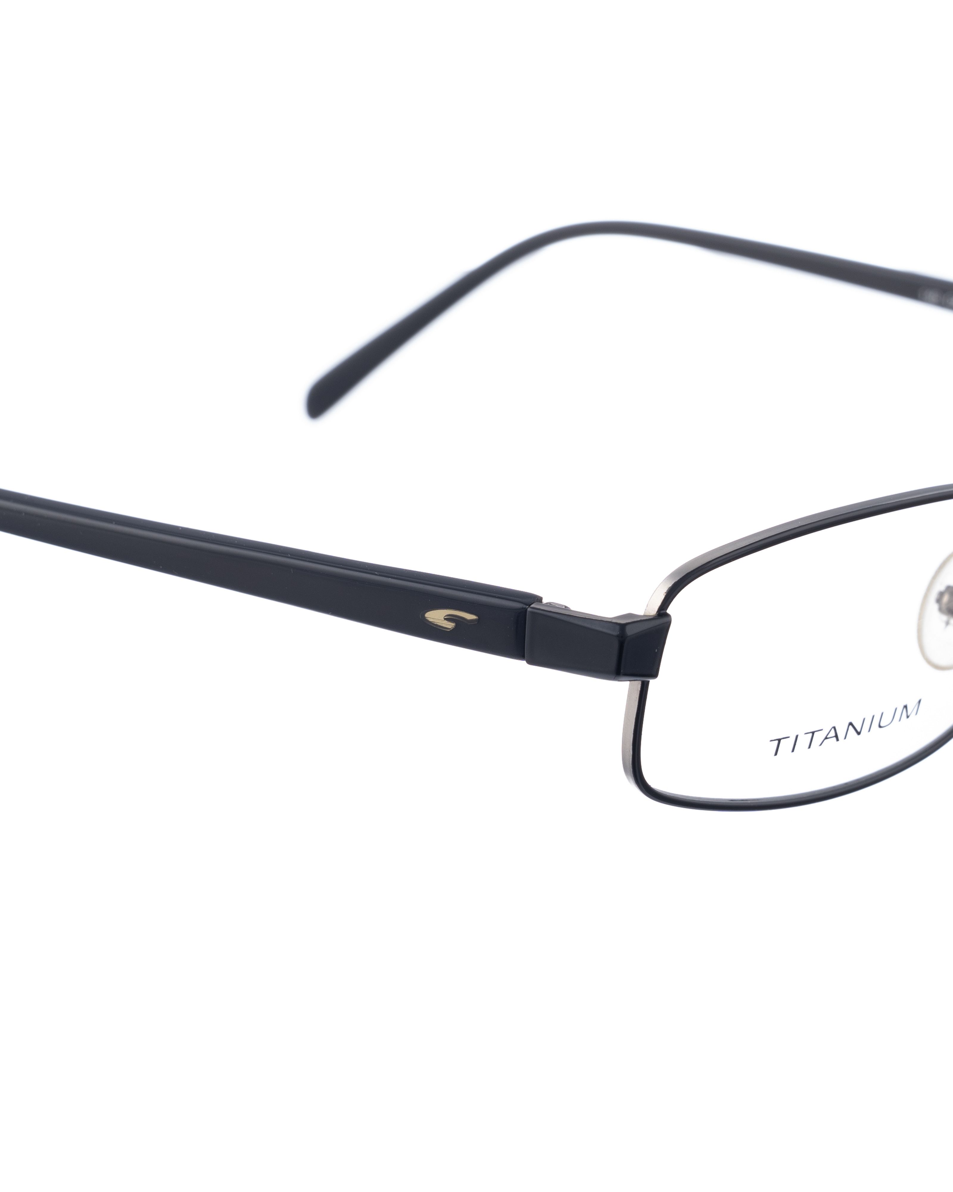 Carrera Carrera 90s Black Rectangular Glasses with Plastic Temples Size ONE SIZE - 3 Thumbnail