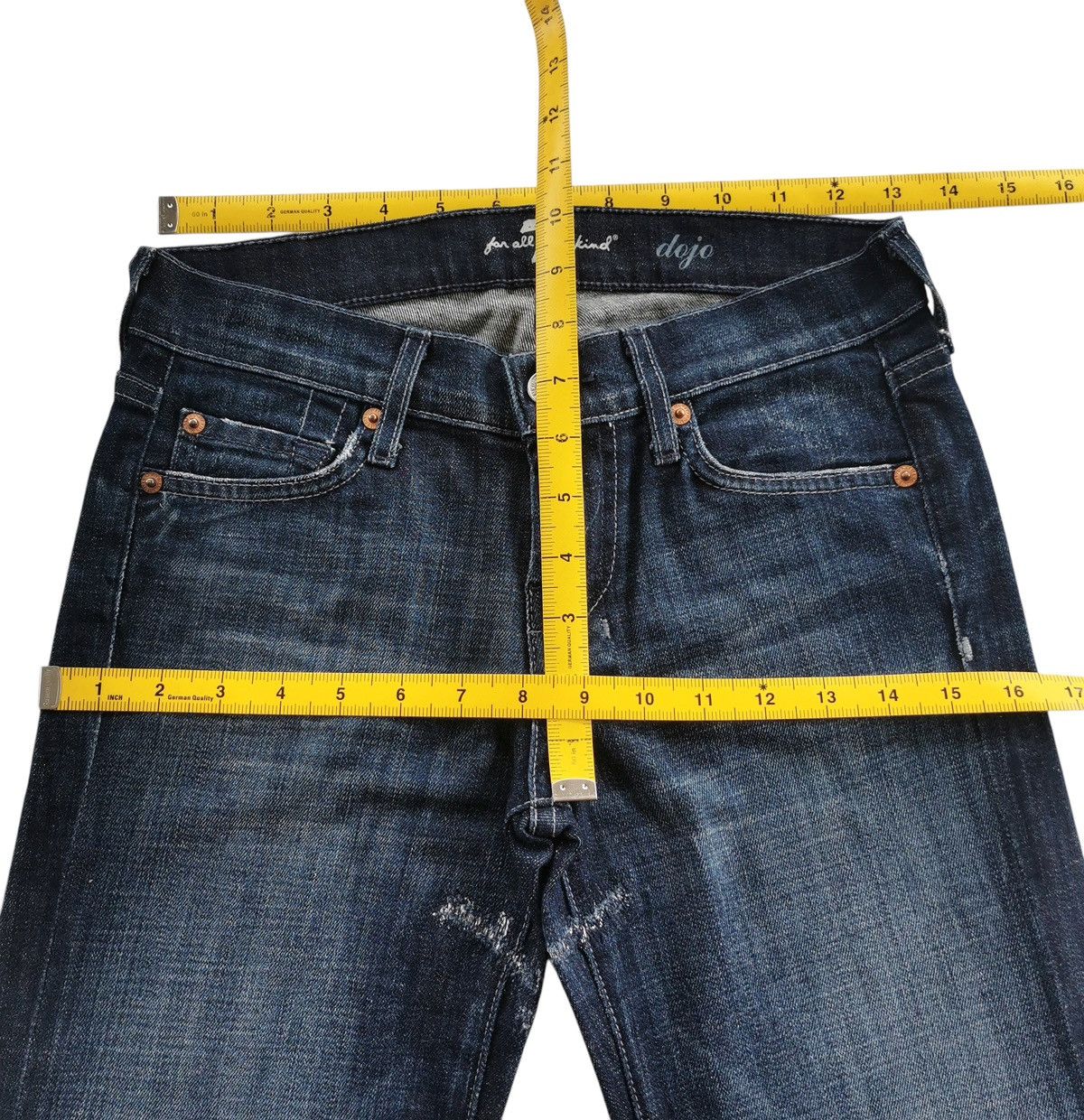 7 For All Mankind Avantgarde 7 for all mankind flared dojo jeans Size 26" / US 2 / IT 38 - 13 Thumbnail